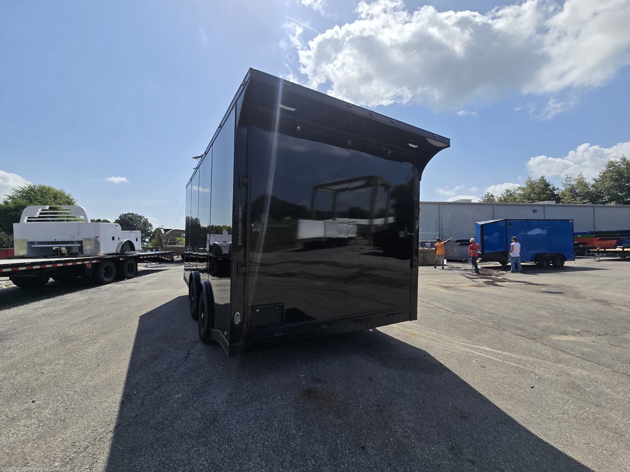 New 2026 Steel Pines Cargo 8.5'x16'TA3 (Blackout Package) Enclosed Car Hauler available in Cave City, Kentucky