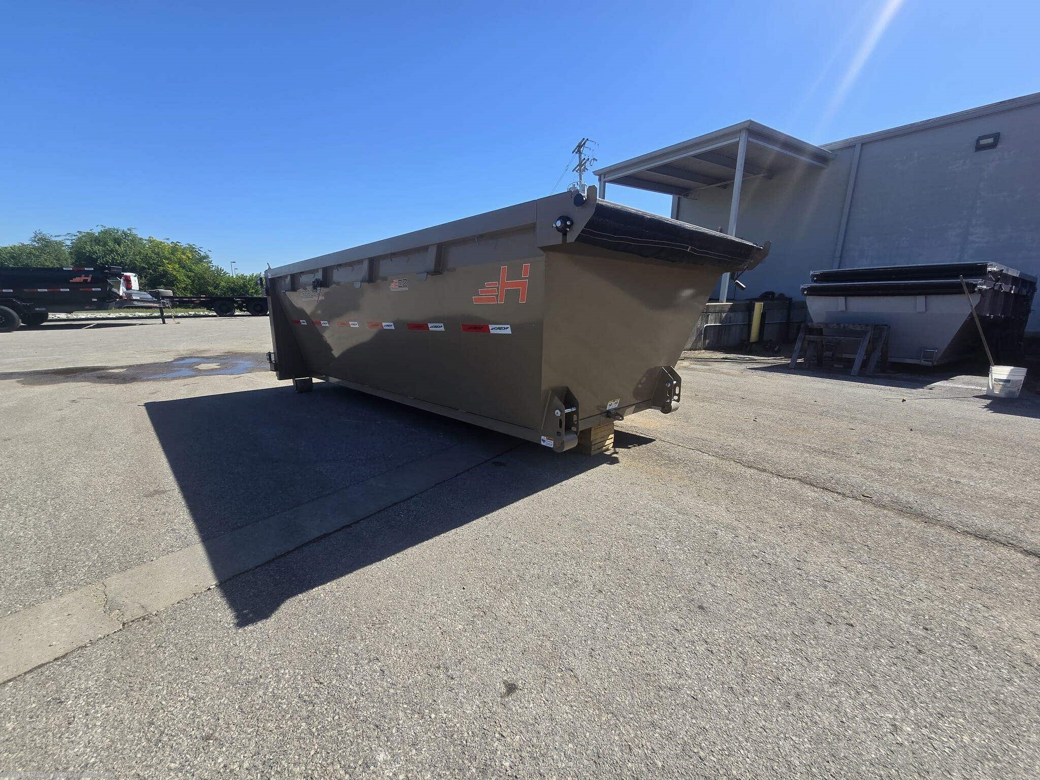 2026 Horizon Trailers EDZ 14'x60"x4' Roll-Off Dumpster - New Roll-Off Trailer for sale by Trailer Mart of Cave City in Cave City, Kentucky