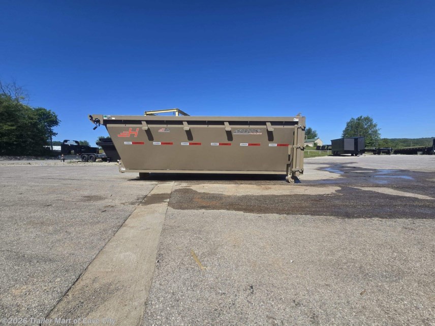 New 2026 Horizon Trailers EDZ 14'x60"x4' Roll-Off Dumpster available in Cave City, Kentucky