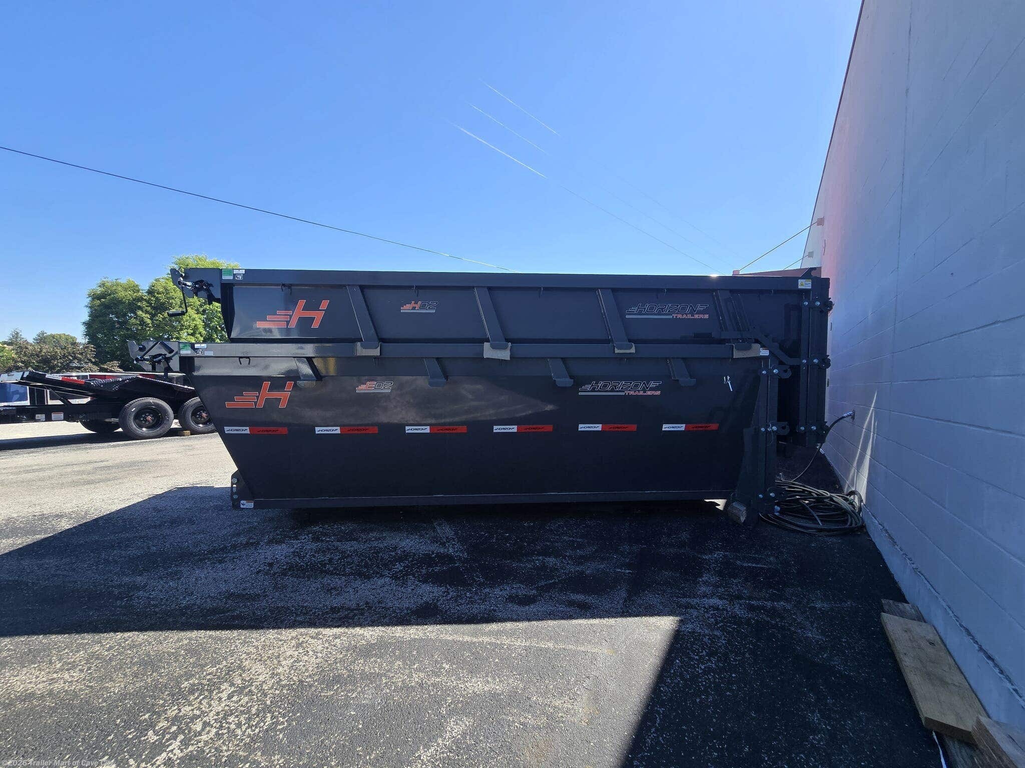 2026 Horizon Trailers EDZ 14'x60"x4' Roll-Off Dumpster - New Roll-Off Trailer for sale by Trailer Mart of Cave City in Cave City, Kentucky