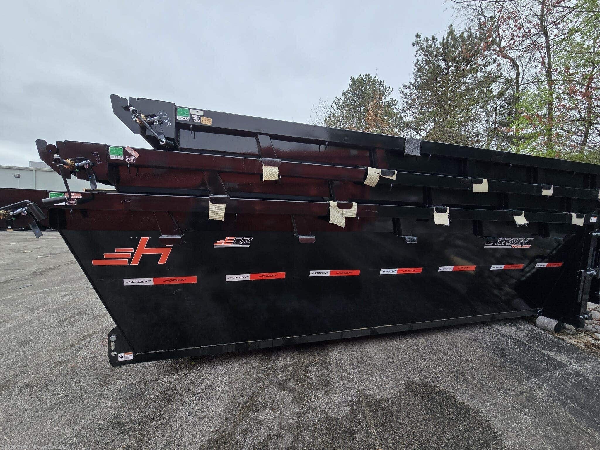 2026 Horizon Trailers EDZ 16'x60"x4' Roll-Off Dumpster - New Roll-Off Trailer for sale by Trailer Mart of Cave City in Cave City, Kentucky