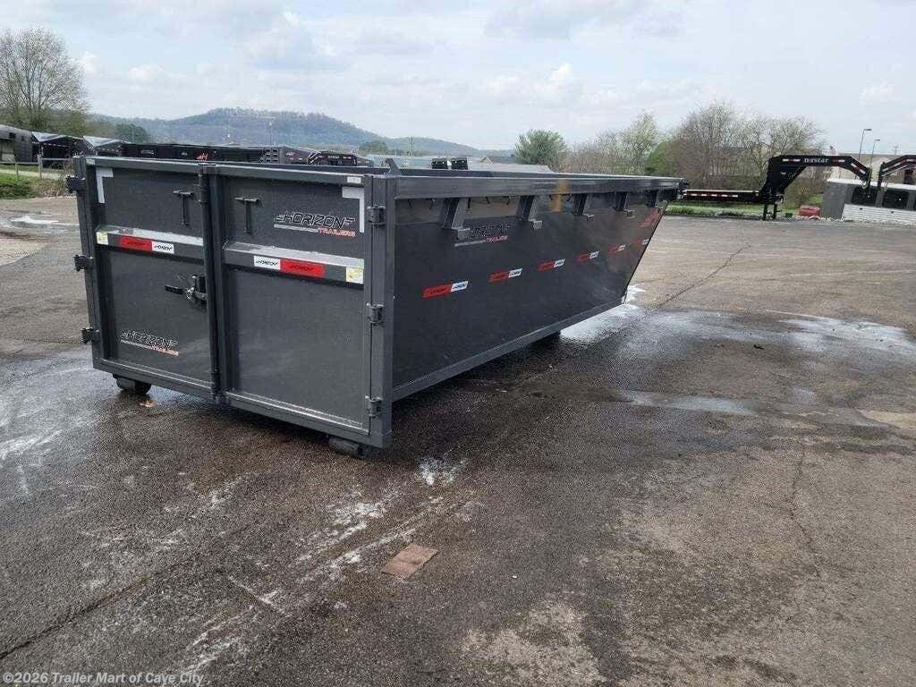 New 2026 Horizon Trailers EDZ 16'x60"x4' Roll-Off Dumpster available in Cave City, Kentucky