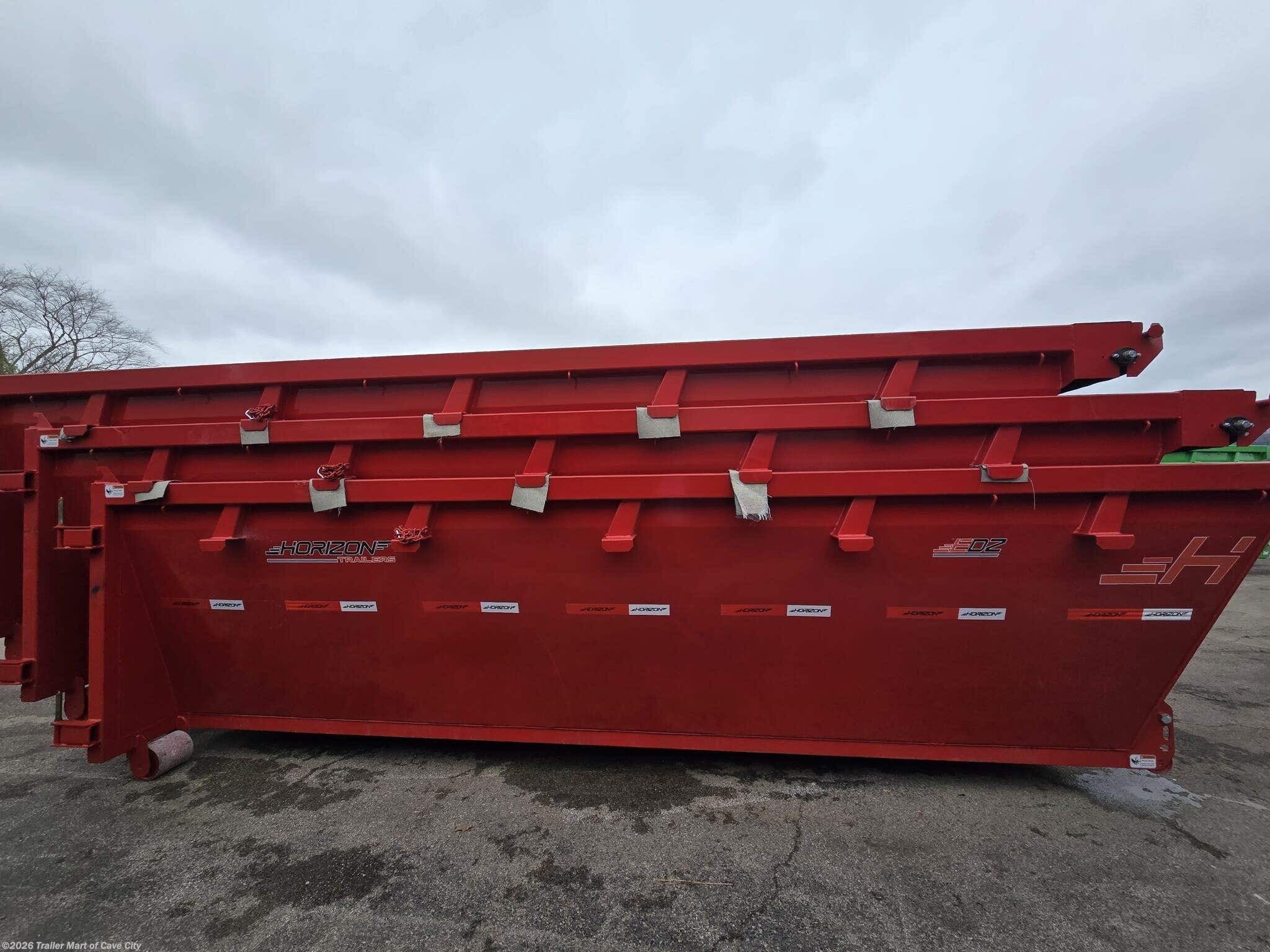 2026 Horizon Trailers EDZ 16'x60"x4' Roll-Off Dumpster