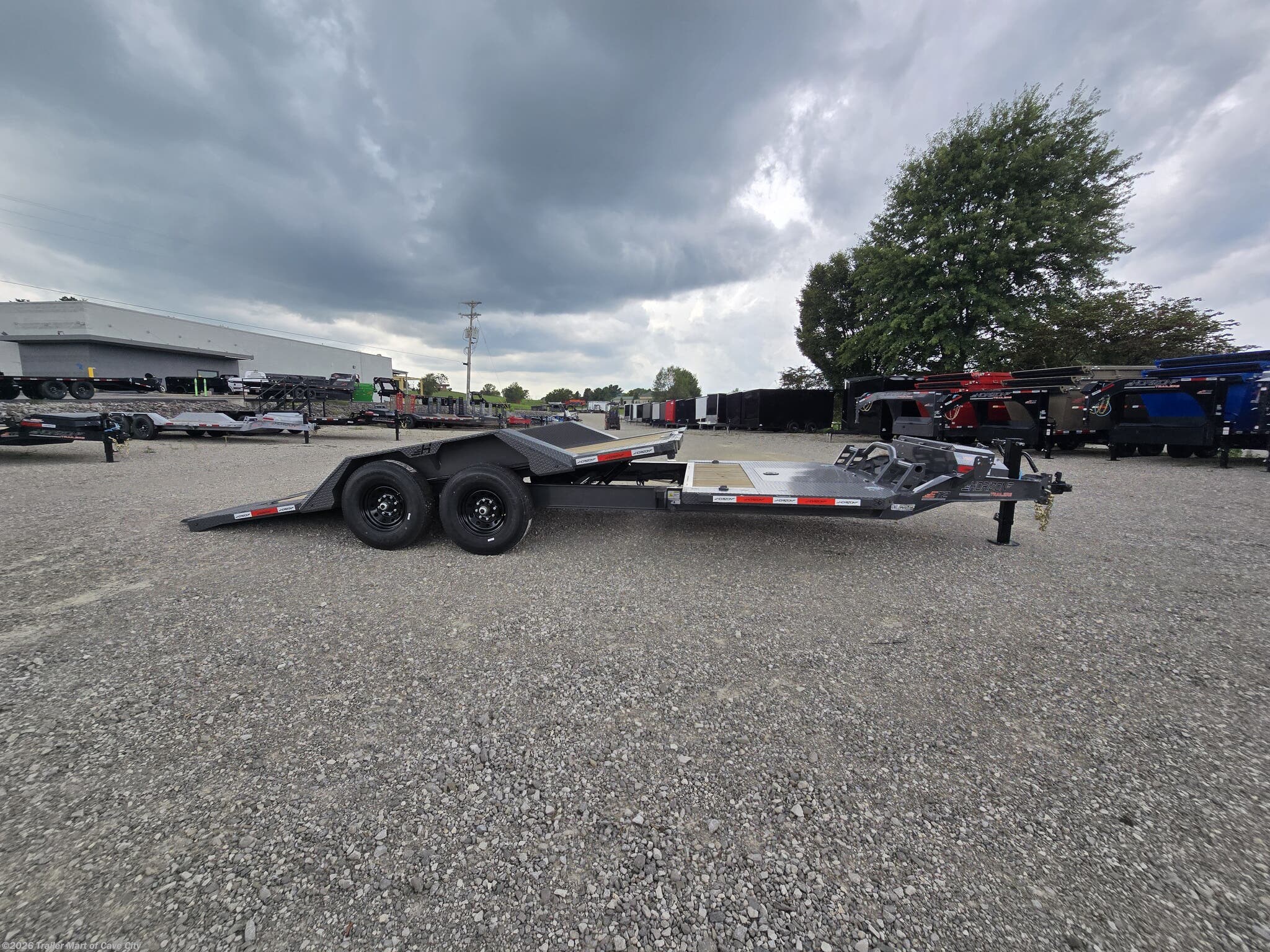 2027 Horizon Trailers ETZ 22' (16'+6') Split Tilt Trailer