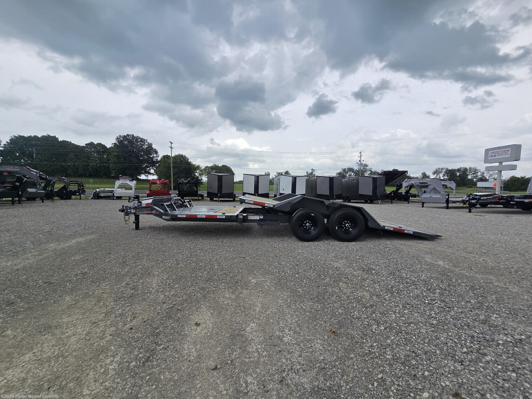 2027 Horizon Trailers ETZ 22' (16'+6') Split Tilt Trailer - New Tilt Deck Trailer for sale by Trailer Mart of Cave City in Cave City, Kentucky