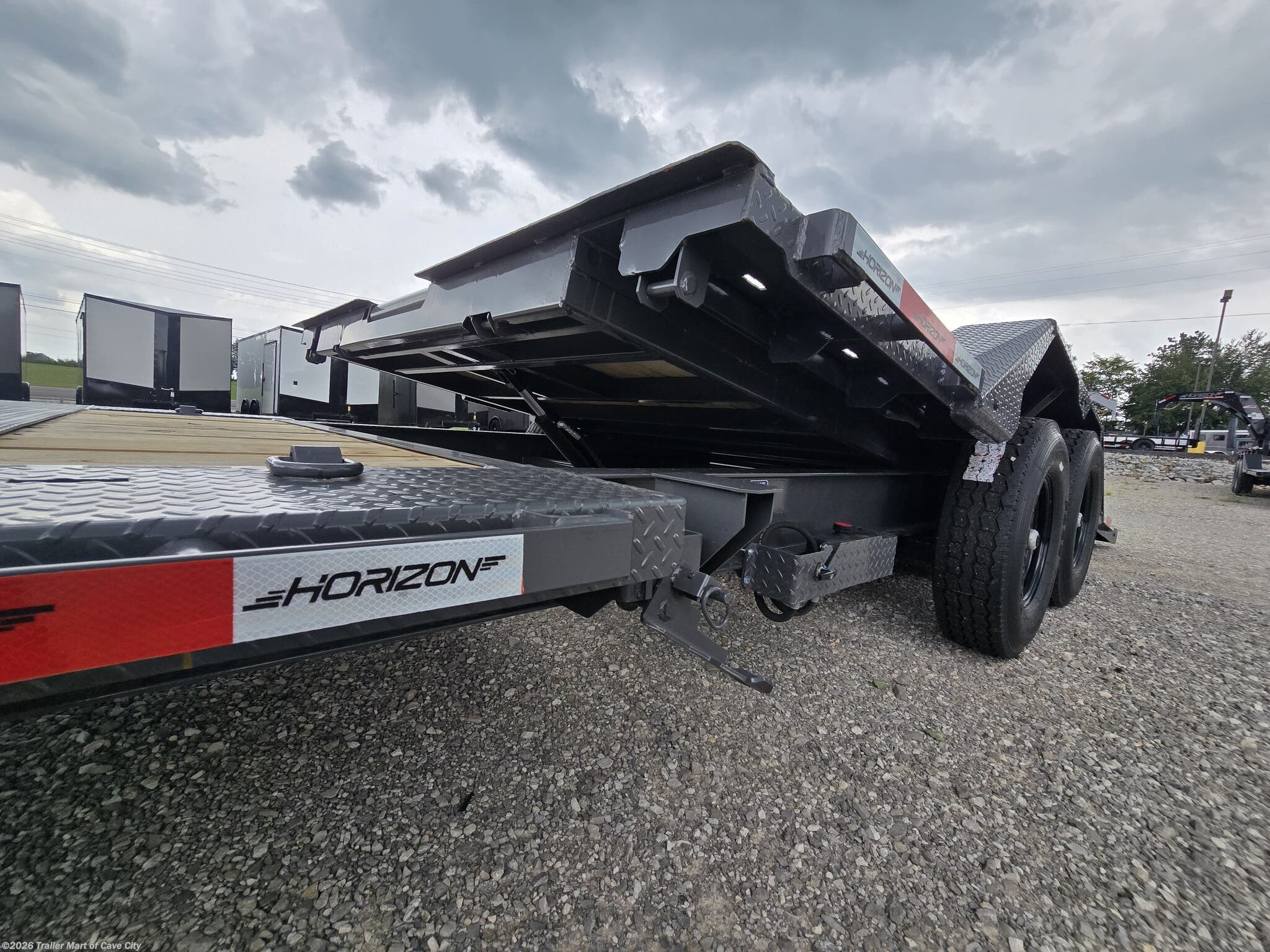 New 2027 Horizon Trailers ETZ 22' (16'+6') Split Tilt Trailer available in Cave City, Kentucky