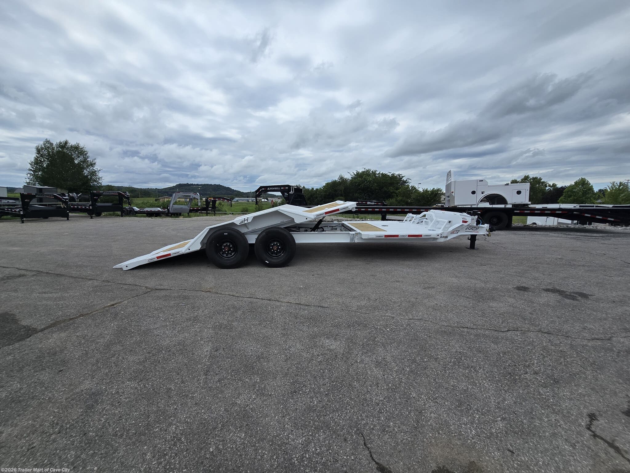 2027 Horizon Trailers ETZ 22' (16'+6') Split Tilt Trailer