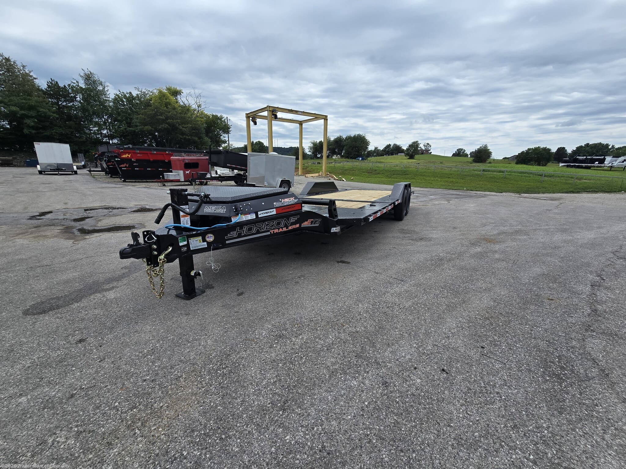 New 2027 Horizon Trailers ETZ 24' (16'+8') Split Tilt Trailer available in Cave City, Kentucky