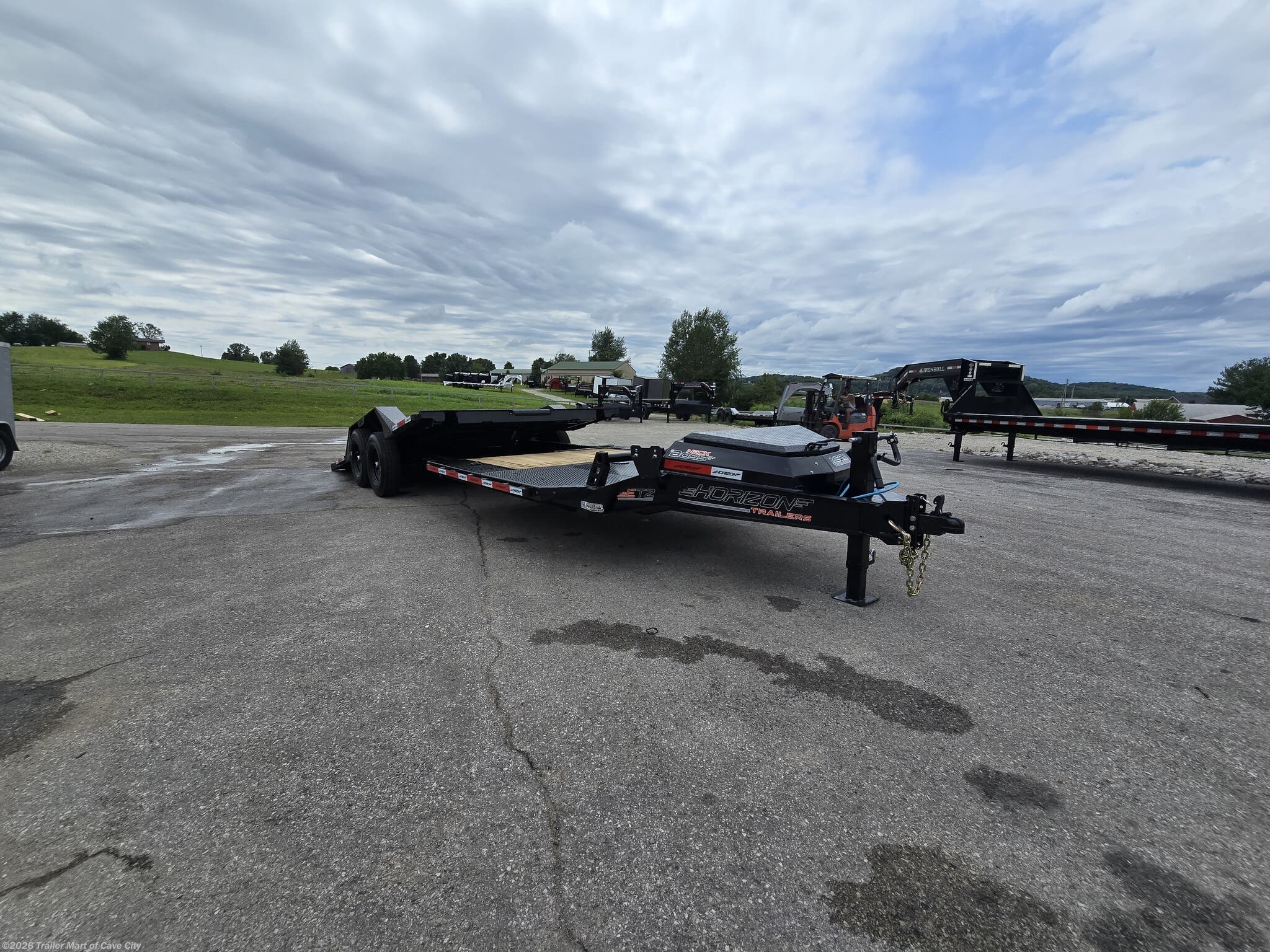 2027 Horizon Trailers ETZ 24' (16'+8') Split Tilt Trailer