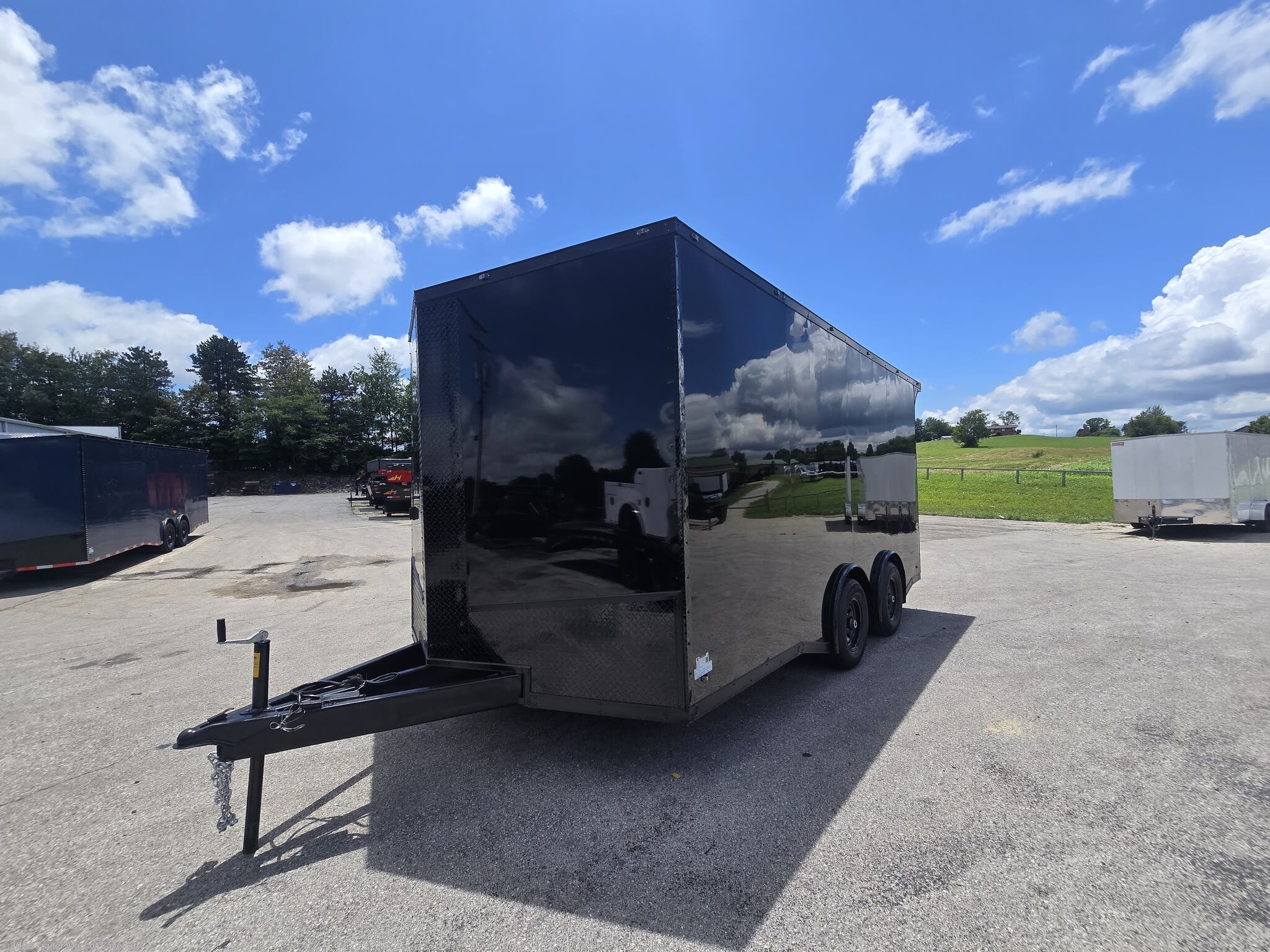 2026 8.5'x16'TA3 (Blackout Package) Enclosed Car Hauler by Steel Pines Cargo from Trailer Mart of Cave City in Cave City, Kentucky