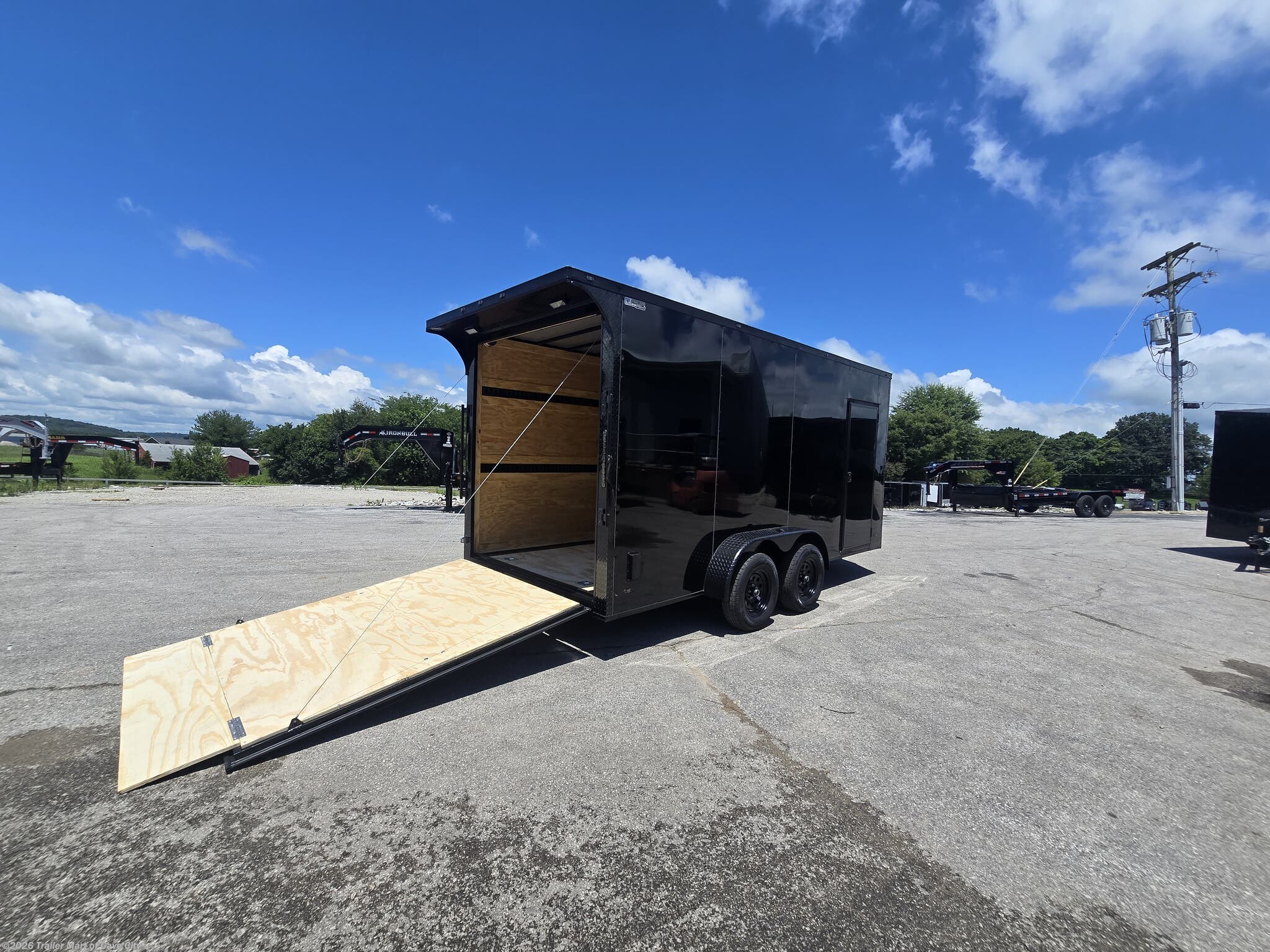 2026 7'x16'TA2 (Blackout Package) Enclosed Trailer by Steel Pines Cargo from Trailer Mart of Cave City in Cave City, Kentucky