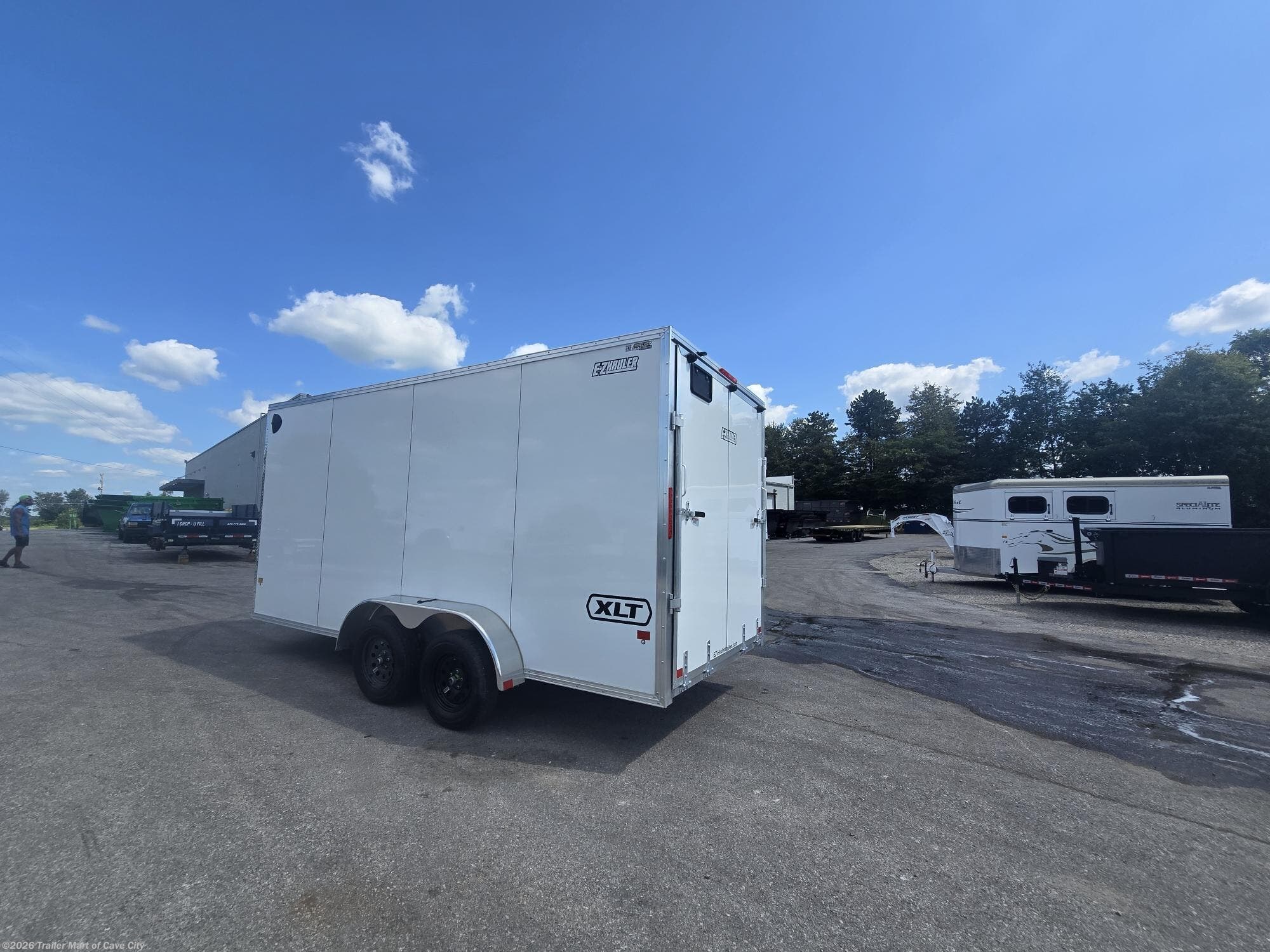 2026 EZ-Hauler 7'x16'XLT-P Aluminum Enclosed Cargo Trailer - New Cargo Trailer for sale by Trailer Mart of Cave City in Cave City, Kentucky