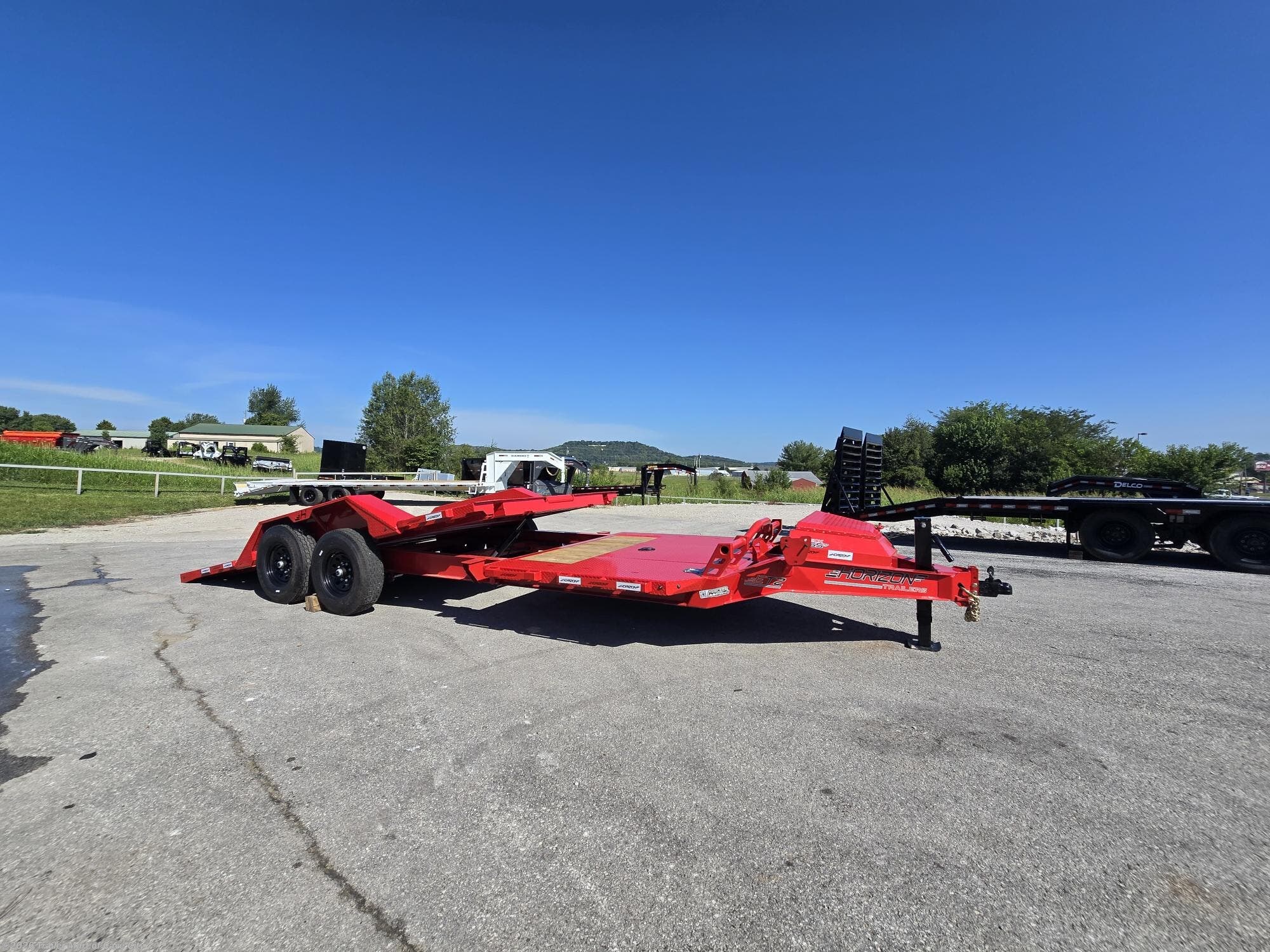 2027 Horizon Trailers ETZ 22' (16'+6') Split Tilt Trailer