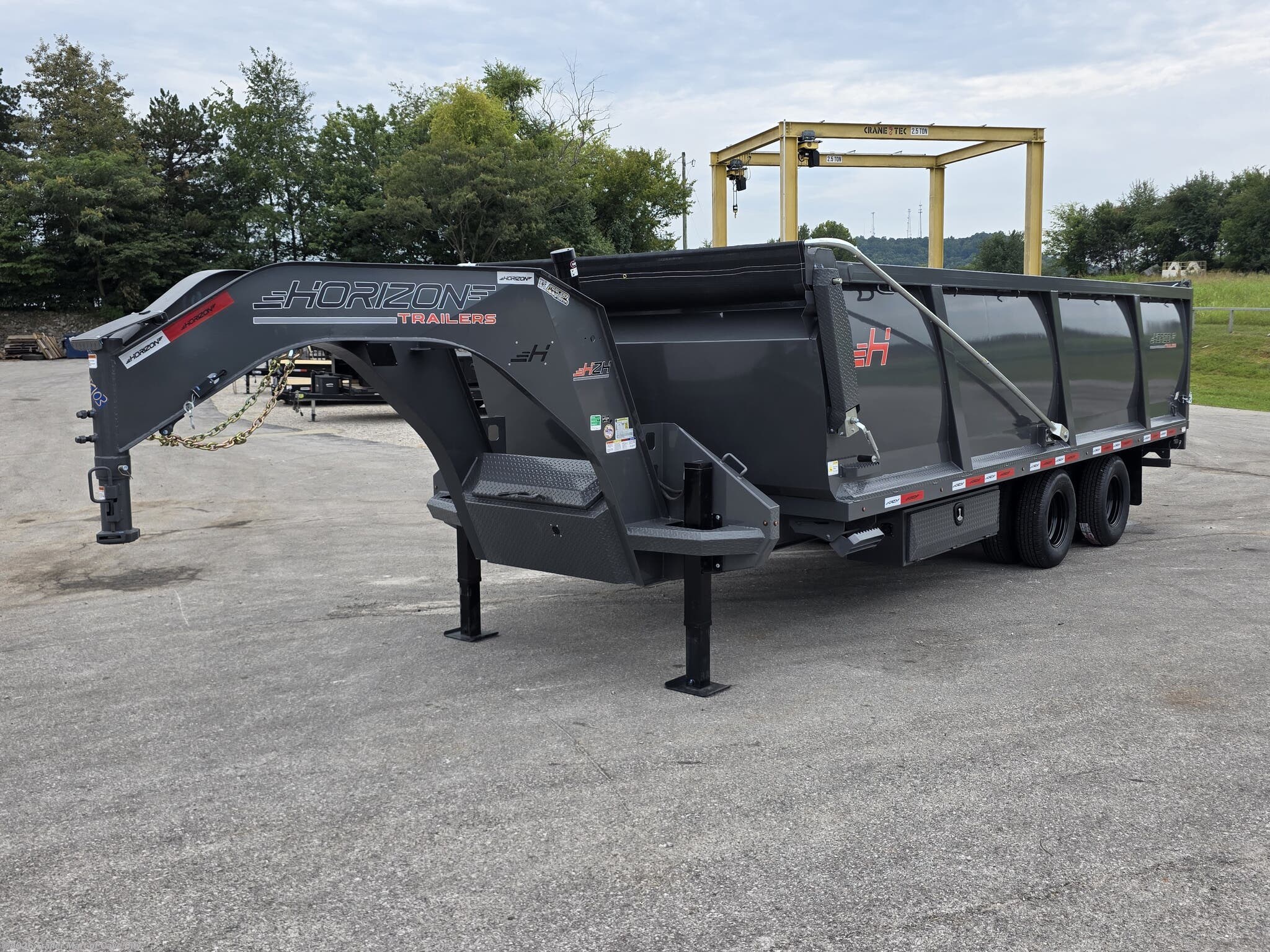 2026 Horizon Trailers HZH 25K 20' GN Telescopic Dump Trailer