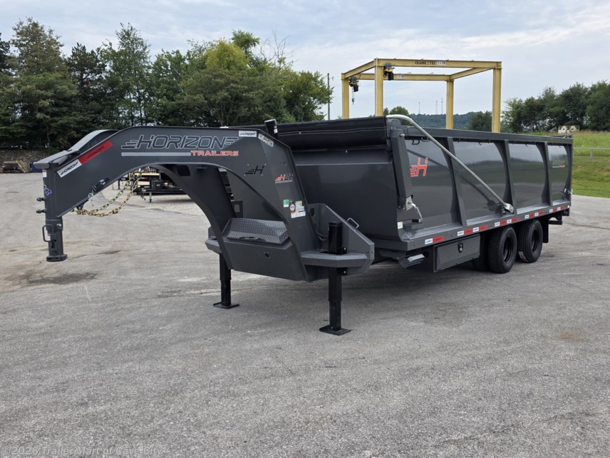 New 2026 Horizon Trailers HZH 25K 20' GN Telescopic Dump Trailer available in Cave City, Kentucky