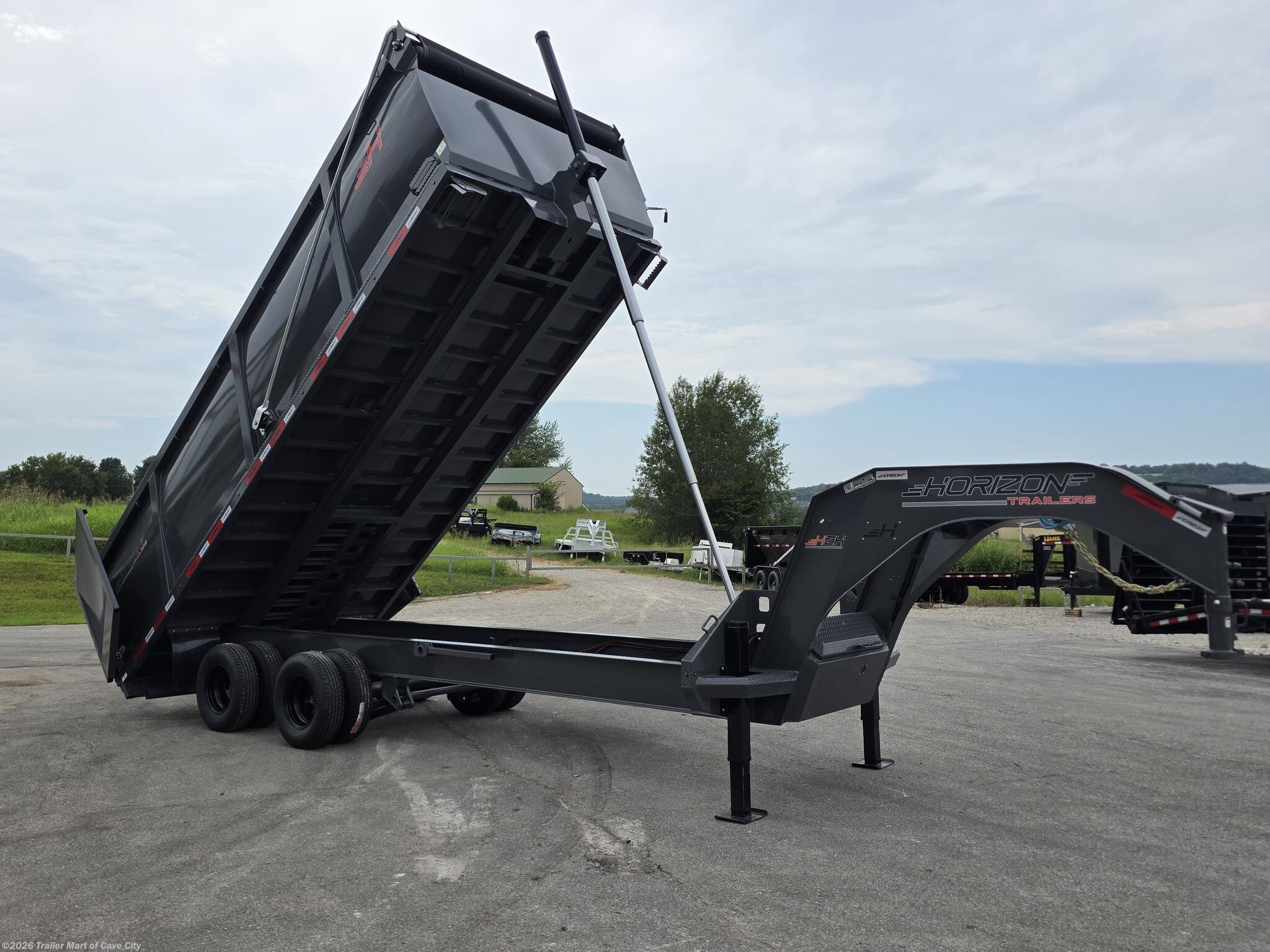 2026 Horizon Trailers HZH 25K 20' GN Telescopic Dump Trailer - New Dump Trailer for sale by Trailer Mart of Cave City in Cave City, Kentucky