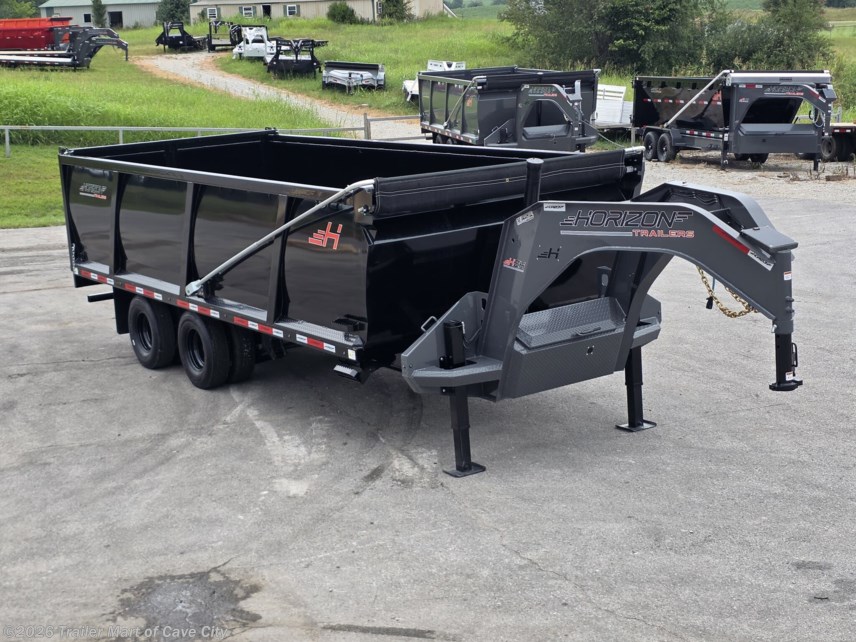 New 2027 Horizon Trailers HZH 25.9K 20' GN Telescopic Dump Trailer available in Cave City, Kentucky