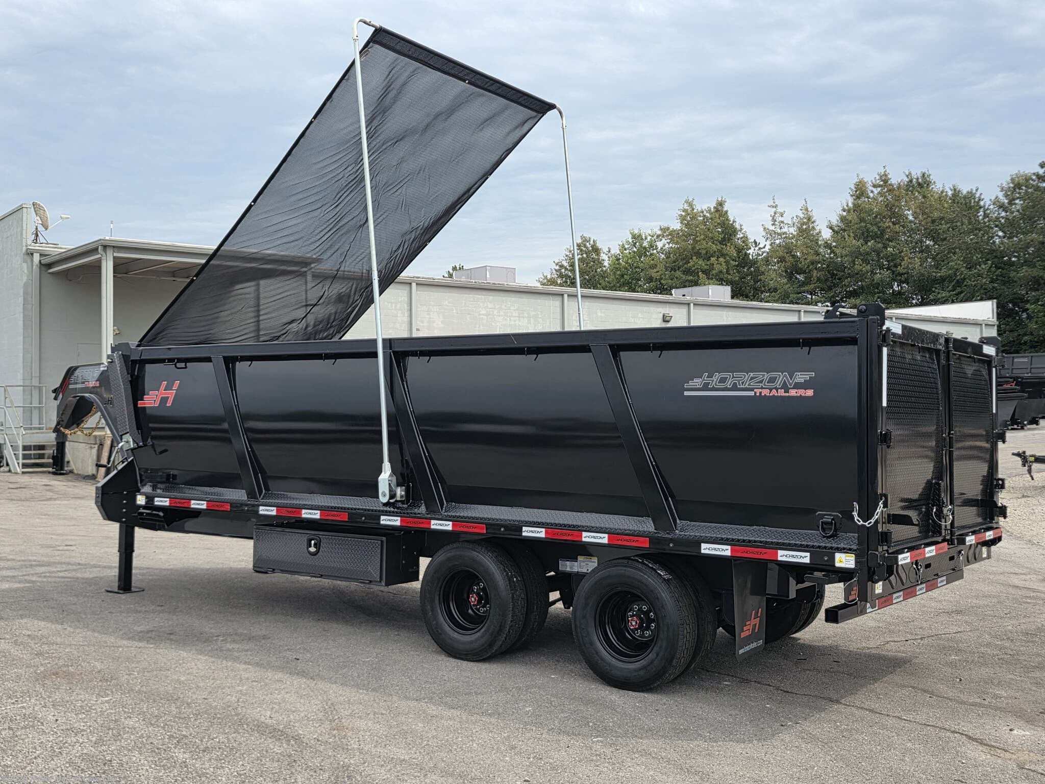 New 2027 Horizon Trailers HZH 25.9K 20' GN Telescopic Dump Trailer available in Cave City, Kentucky