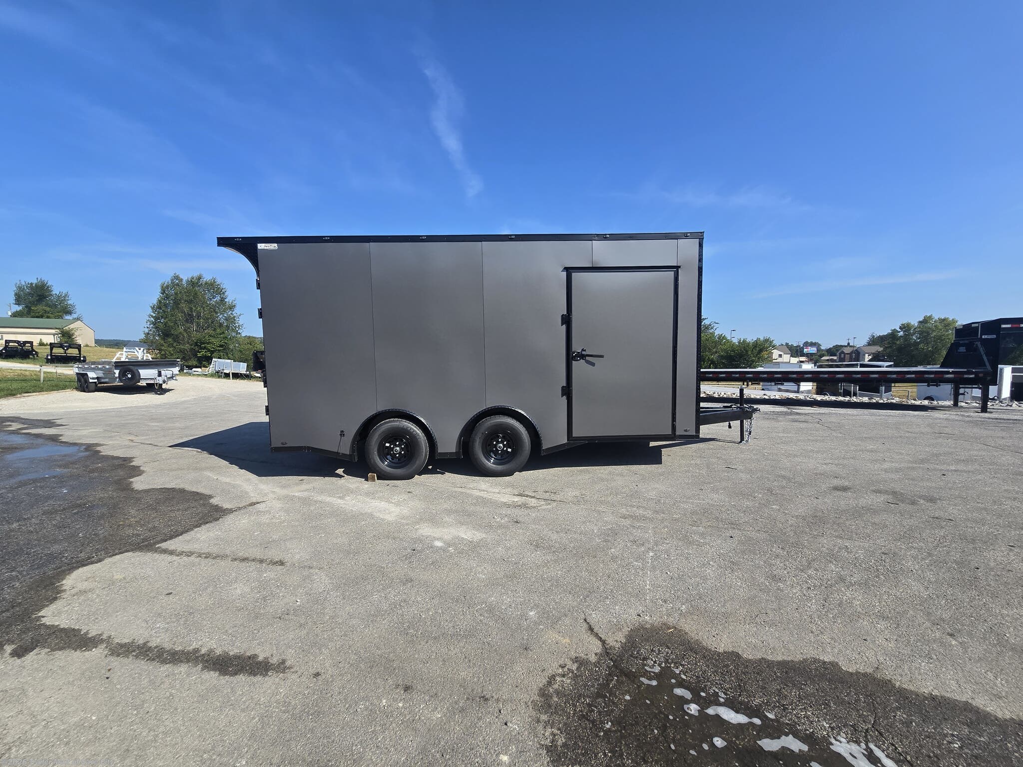 2027 8.5'x16'TA3 (Blackout Package) Enclosed Car Hauler by Steel Pines Cargo from Trailer Mart of Cave City in Cave City, Kentucky