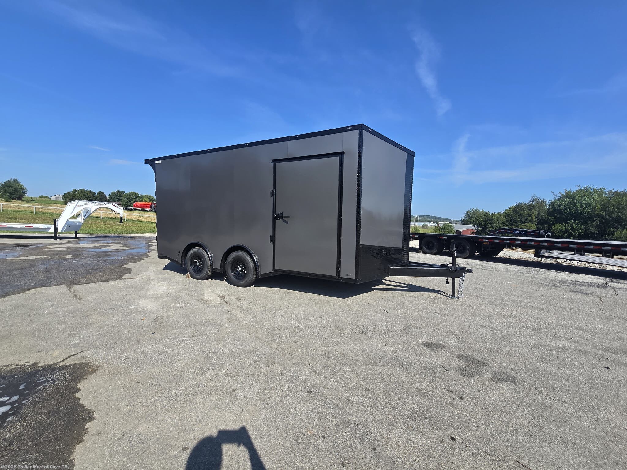 2027 Steel Pines Cargo 8.5'x16'TA3 (Blackout Package) Enclosed Car Hauler
