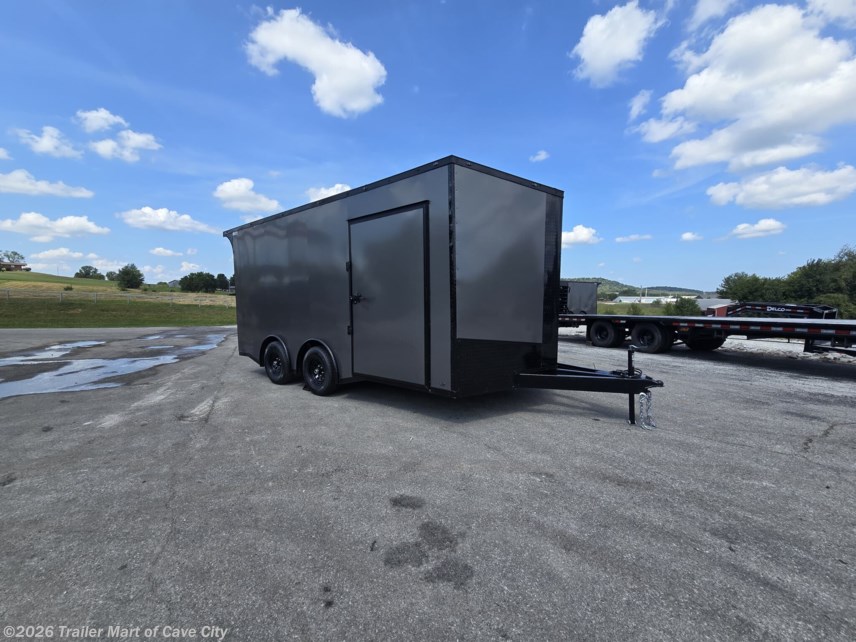 New 2027 Steel Pines Cargo 8.5'x16'TA3 (Blackout Package) Enclosed Car Hauler available in Cave City, Kentucky