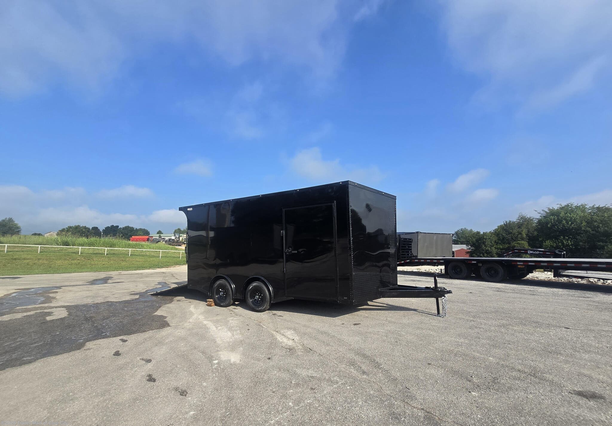 2027 Steel Pines Cargo 8.5'x16'TA3 (Blackout Package) Enclosed Car Hauler