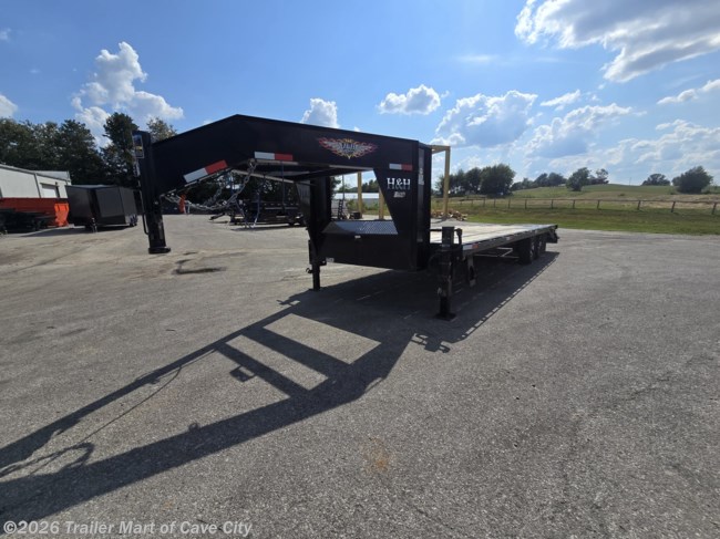 2023 H&H 20' + 5' Deckover Gooseneck Trailer