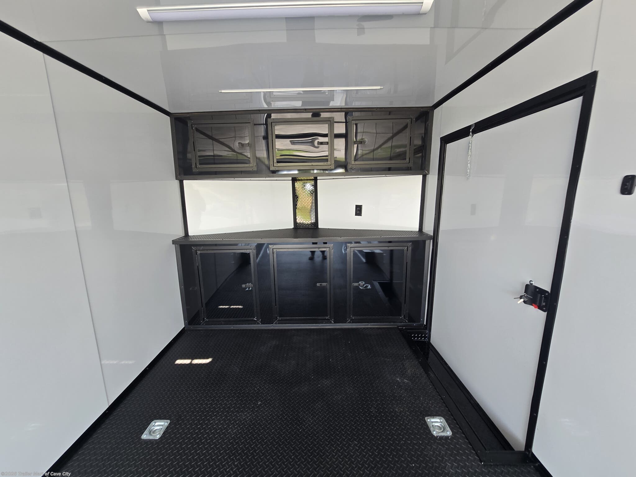 2027 8.5'x20'TA3 (Blackout Package) Enclosed Car Hauler by Steel Pines Cargo from Trailer Mart of Cave City in Cave City, Kentucky