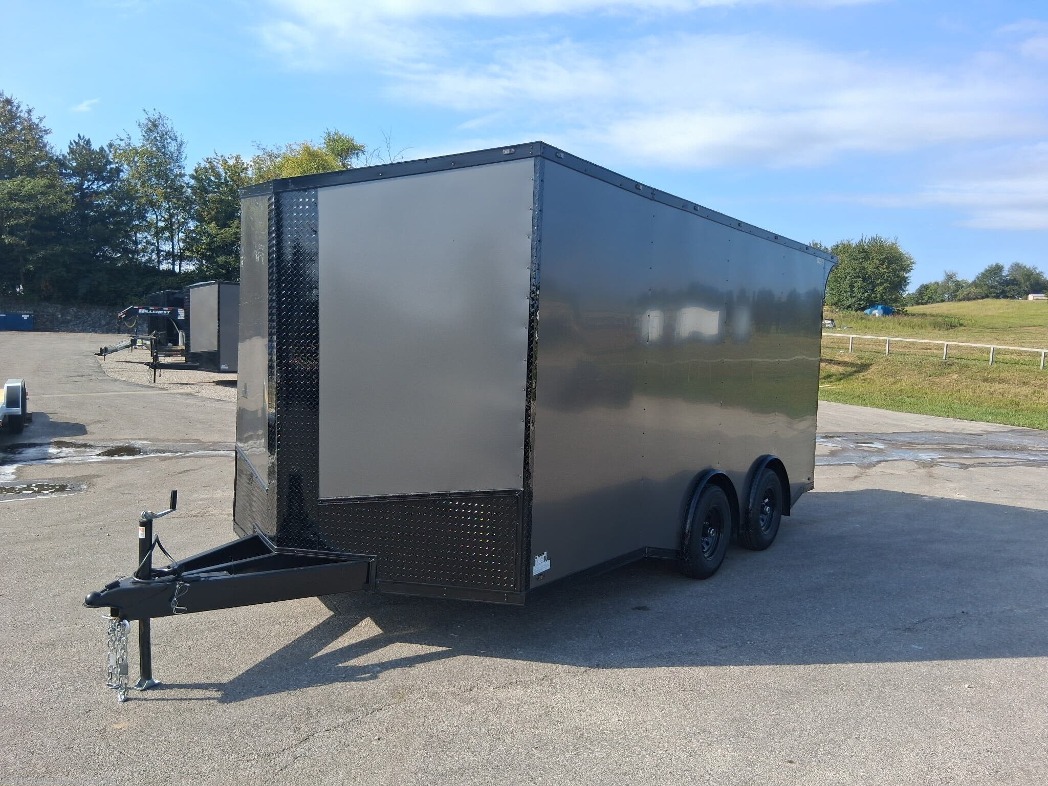 New 2027 Steel Pines Cargo 8.5'x16'TA3 (Blackout Package) Enclosed Car Hauler available in Cave City, Kentucky
