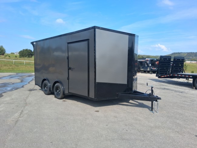 2027 Steel Pines Cargo 8.5'x16'TA3 (Blackout Package) Enclosed Car Hauler