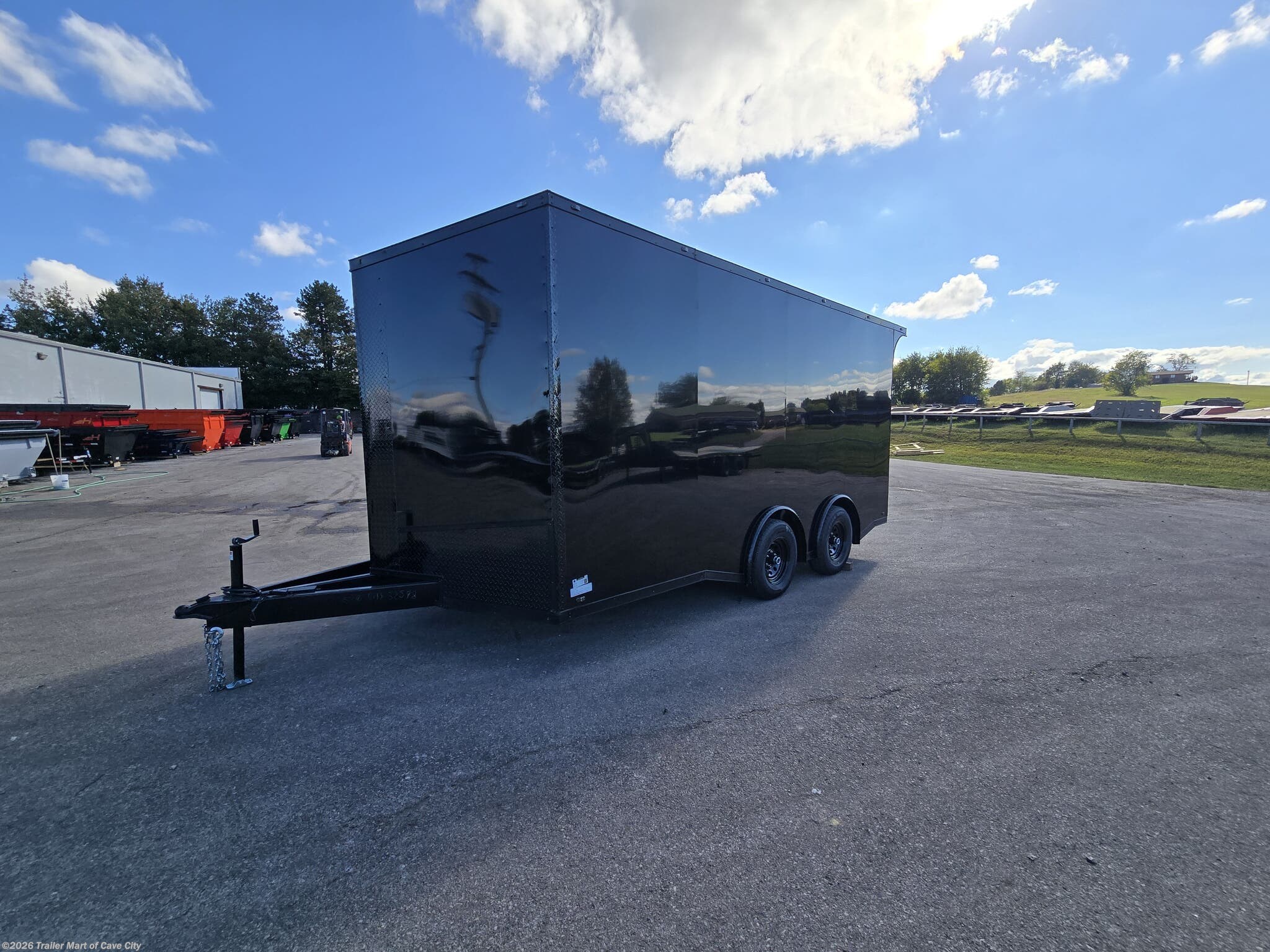 2027 Steel Pines Cargo 8.5'x16'TA3 (Blackout Package) Enclosed Car Hauler