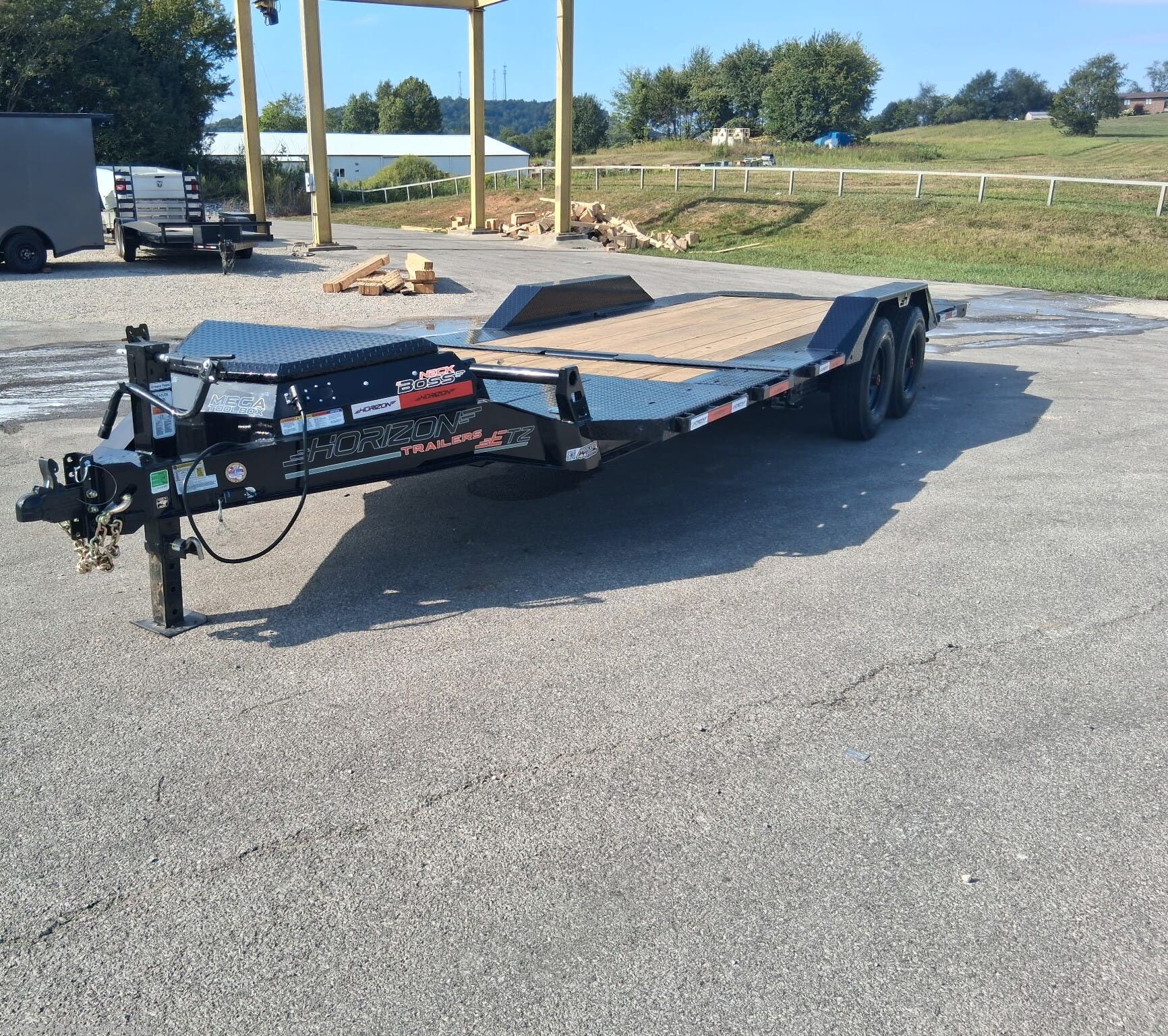 2027 Horizon Trailers ETZ 22' (16'+6') Split Tilt Trailer