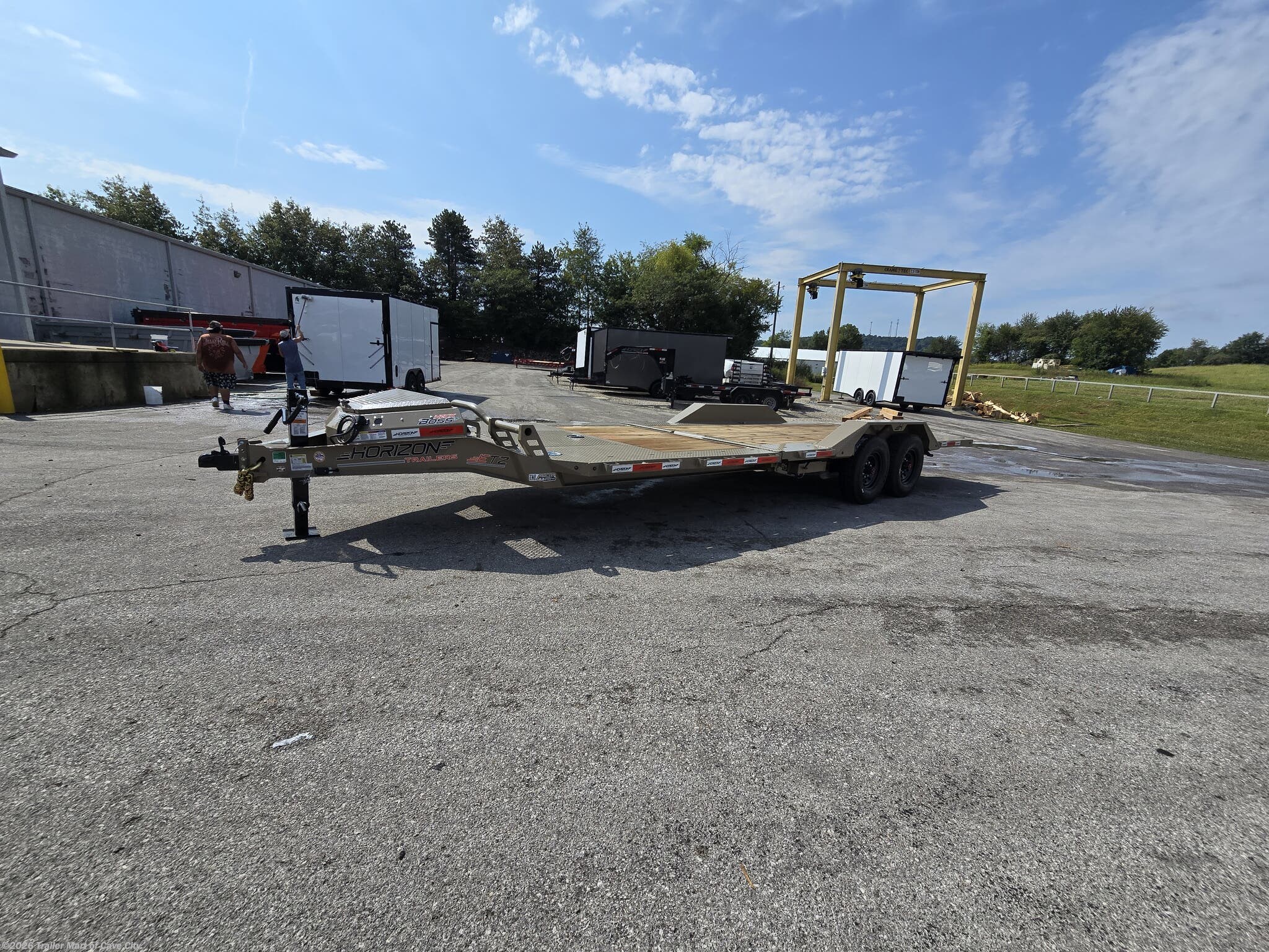 2027 Horizon Trailers ETZ 24' (16'+8') Split Tilt Trailer - New Tilt Deck Trailer for sale by Trailer Mart of Cave City in Cave City, Kentucky