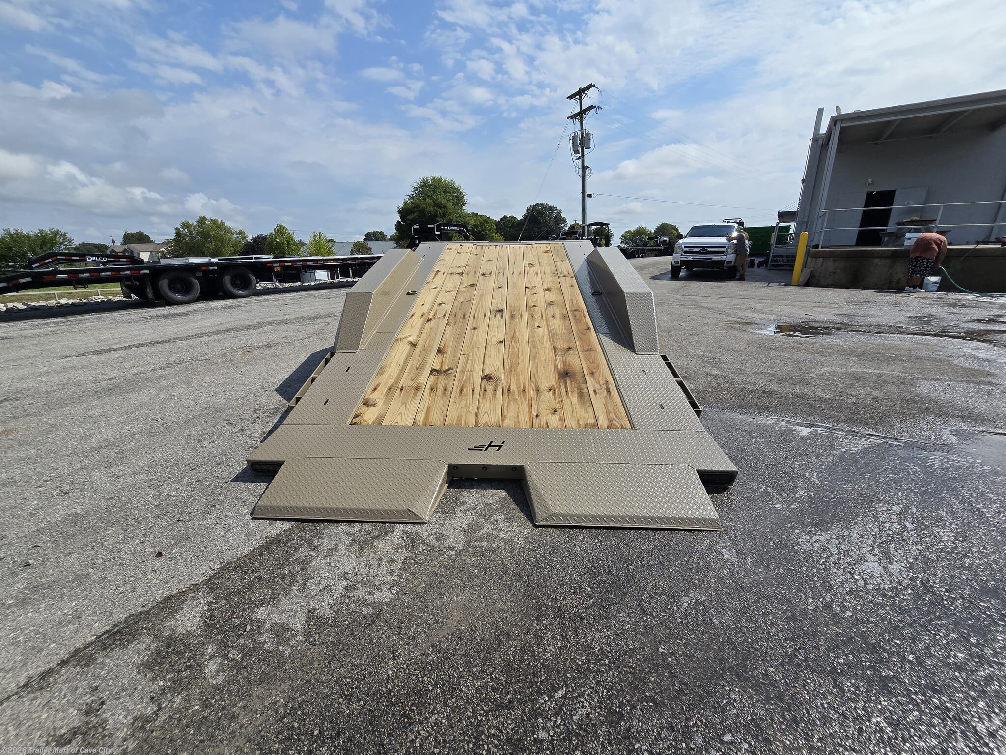 New 2027 Horizon Trailers ETZ 24' (16'+8') Split Tilt Trailer available in Cave City, Kentucky