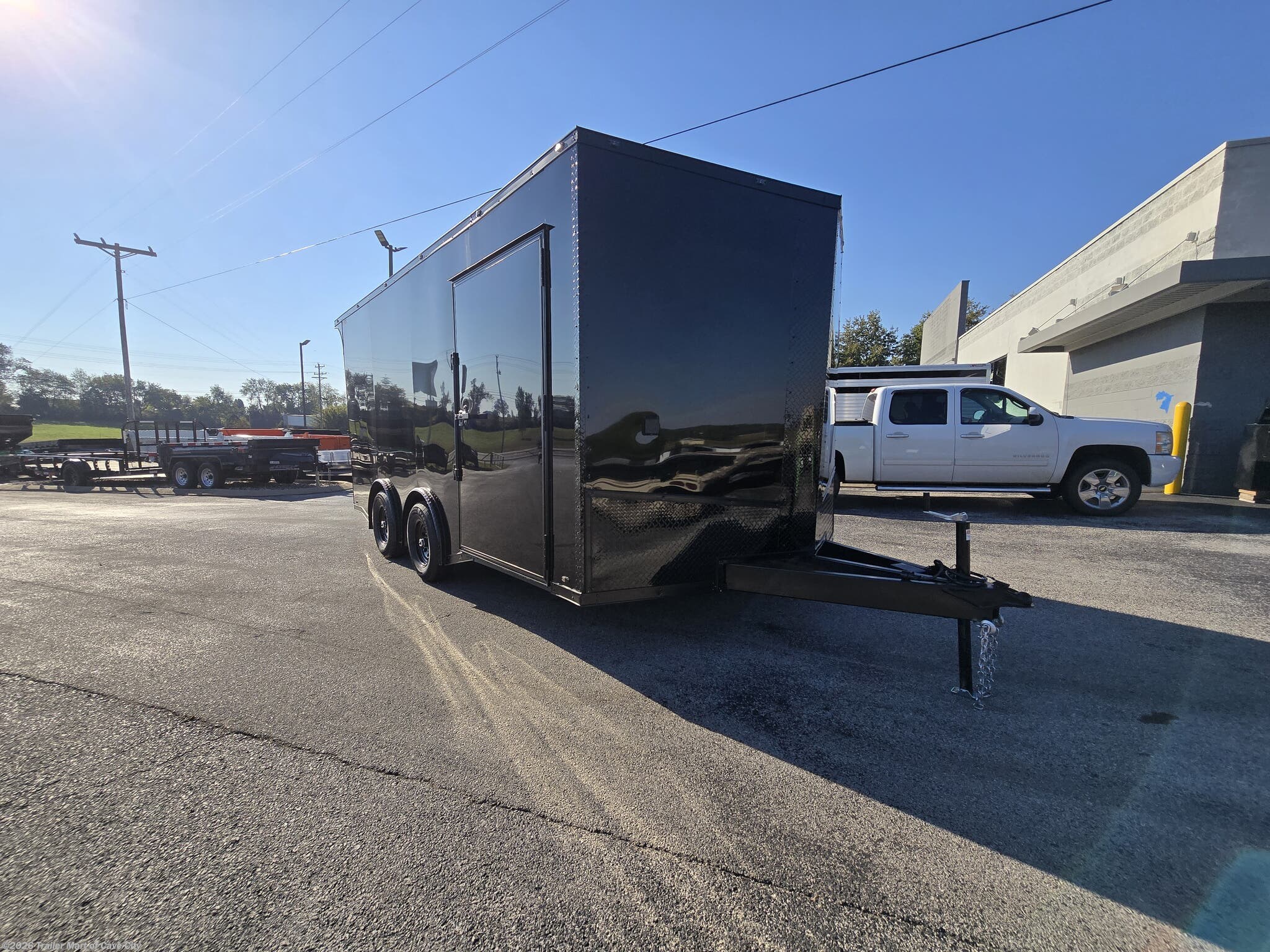 2027 Steel Pines Cargo 8.5'x16'TA3 (Blackout Package) Enclosed Car Hauler