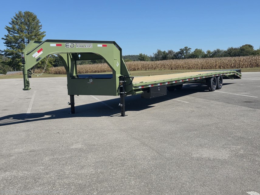 New 2027 ED Trailers HotShot Pro 102" x 40' Flat Deck Trailer available in Cave City, Kentucky