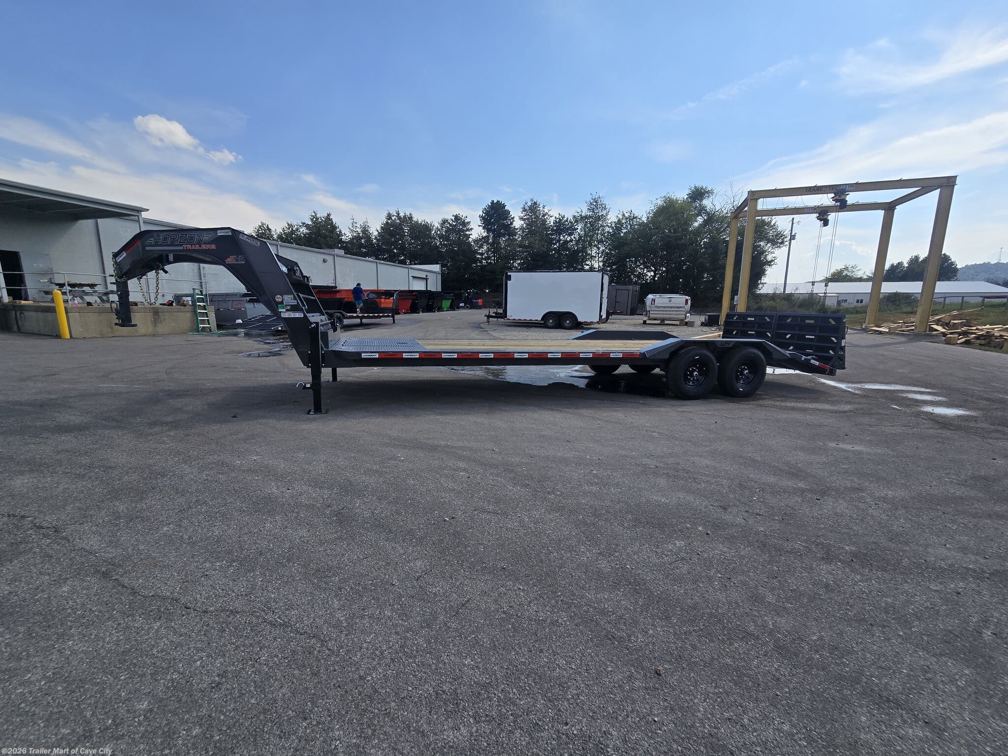 2026 Horizon Trailers EHZ 26'  Gooseneck Equipment Trailer - New Equipment Trailer for sale by Trailer Mart of Cave City in Cave City, Kentucky