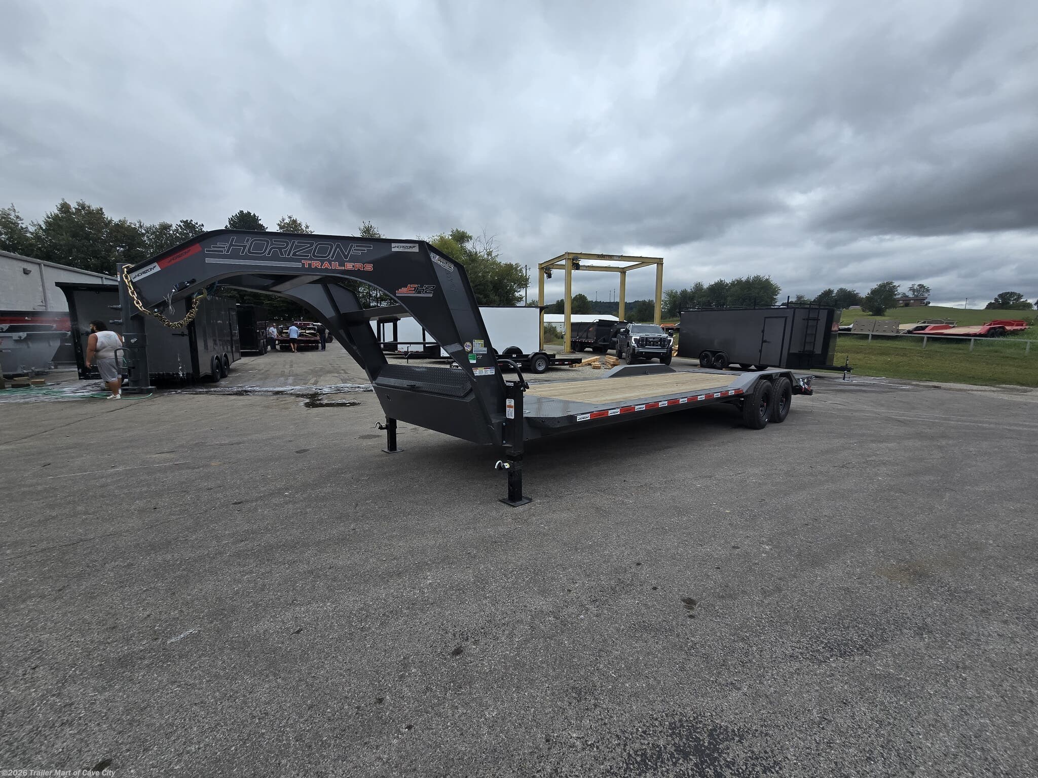 2027 Horizon Trailers EHZ 26'  Gooseneck Equipment Trailer - New Equipment Trailer for sale by Trailer Mart of Cave City in Cave City, Kentucky