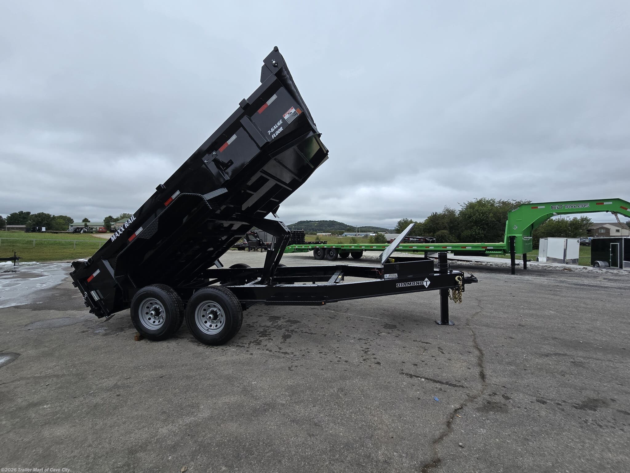 2027 Diamond T  DMP-140 83" x 14' Low Profile Dump Trailer