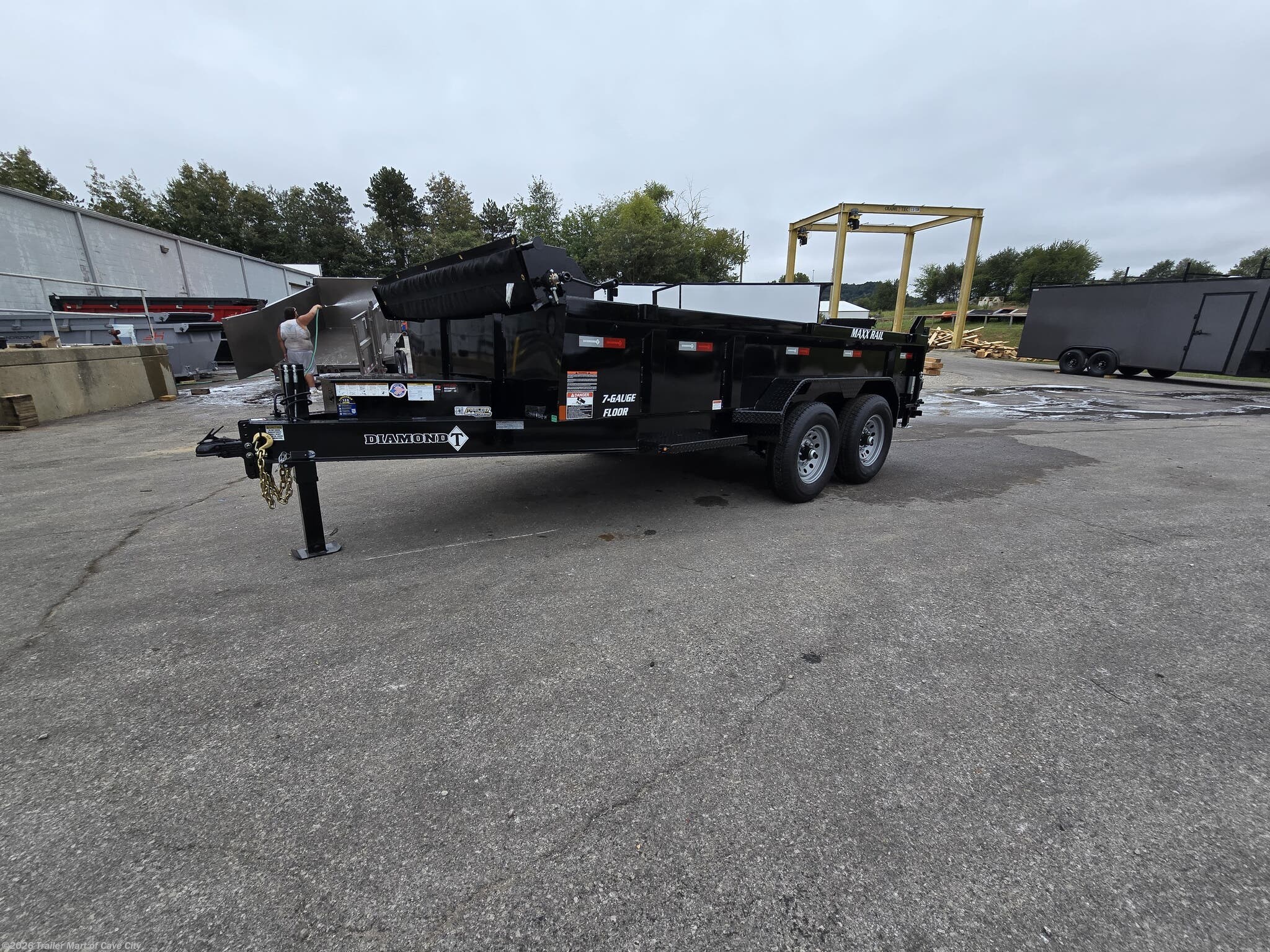 2027 Diamond T  DMP-140 83" x 14' Low Profile Dump Trailer - New Dump Trailer for sale by Trailer Mart of Cave City in Cave City, Kentucky