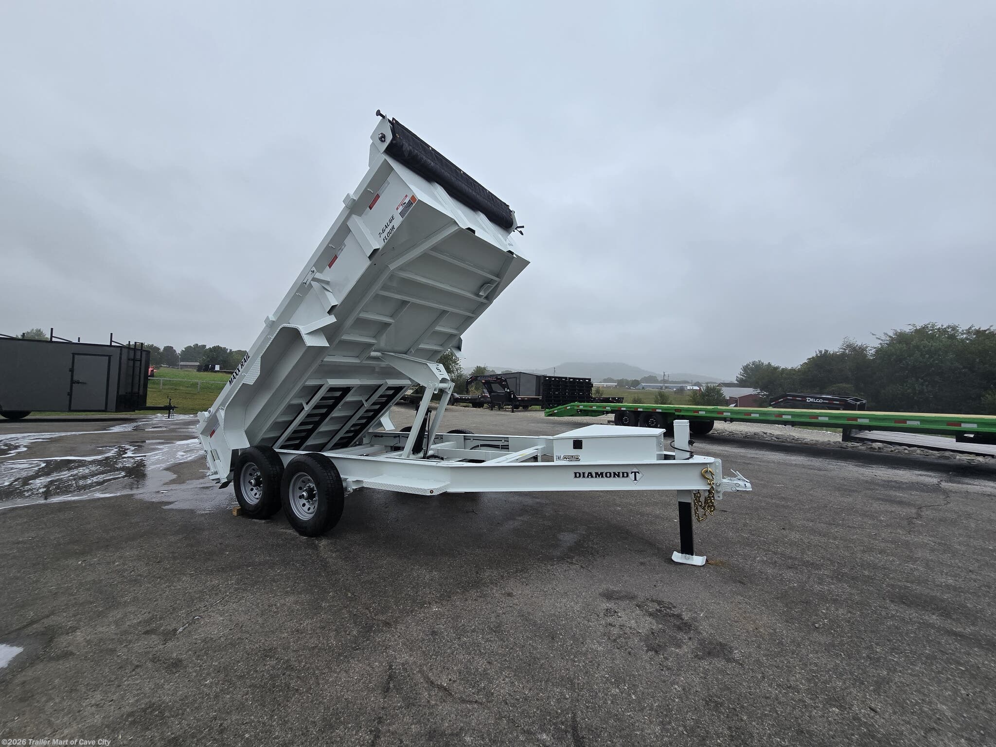 2027 Diamond T  DMP-140 83" x 14' Low Profile Dump Trailer