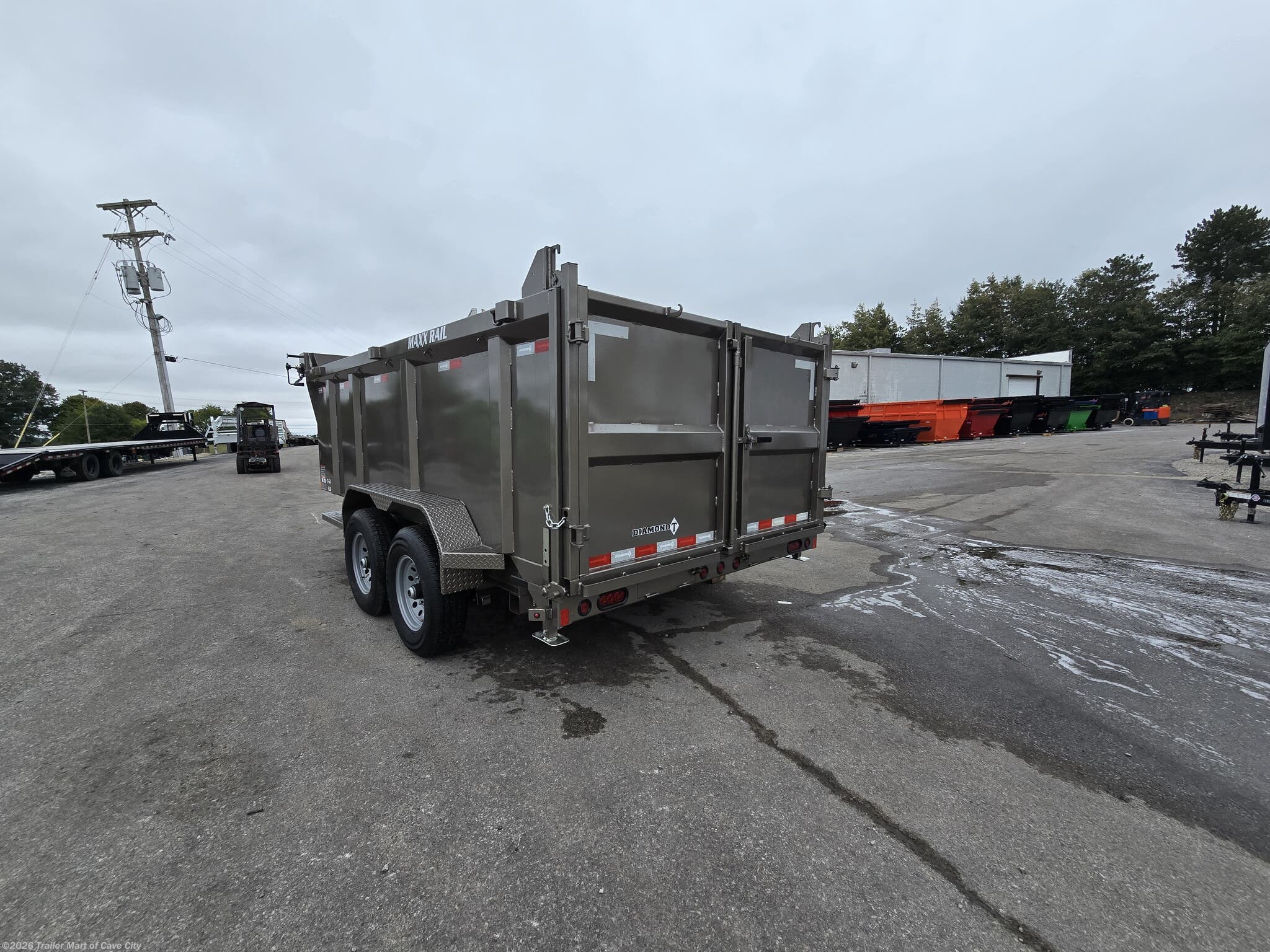 2027 Diamond T  DMP-140 83" x 14' Low Profile Dump Trailer - New Dump Trailer for sale by Trailer Mart of Cave City in Cave City, Kentucky