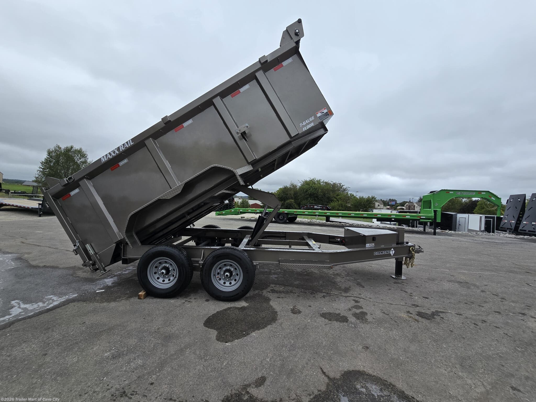 2027 Diamond T  DMP-140 83" x 14' Low Profile Dump Trailer