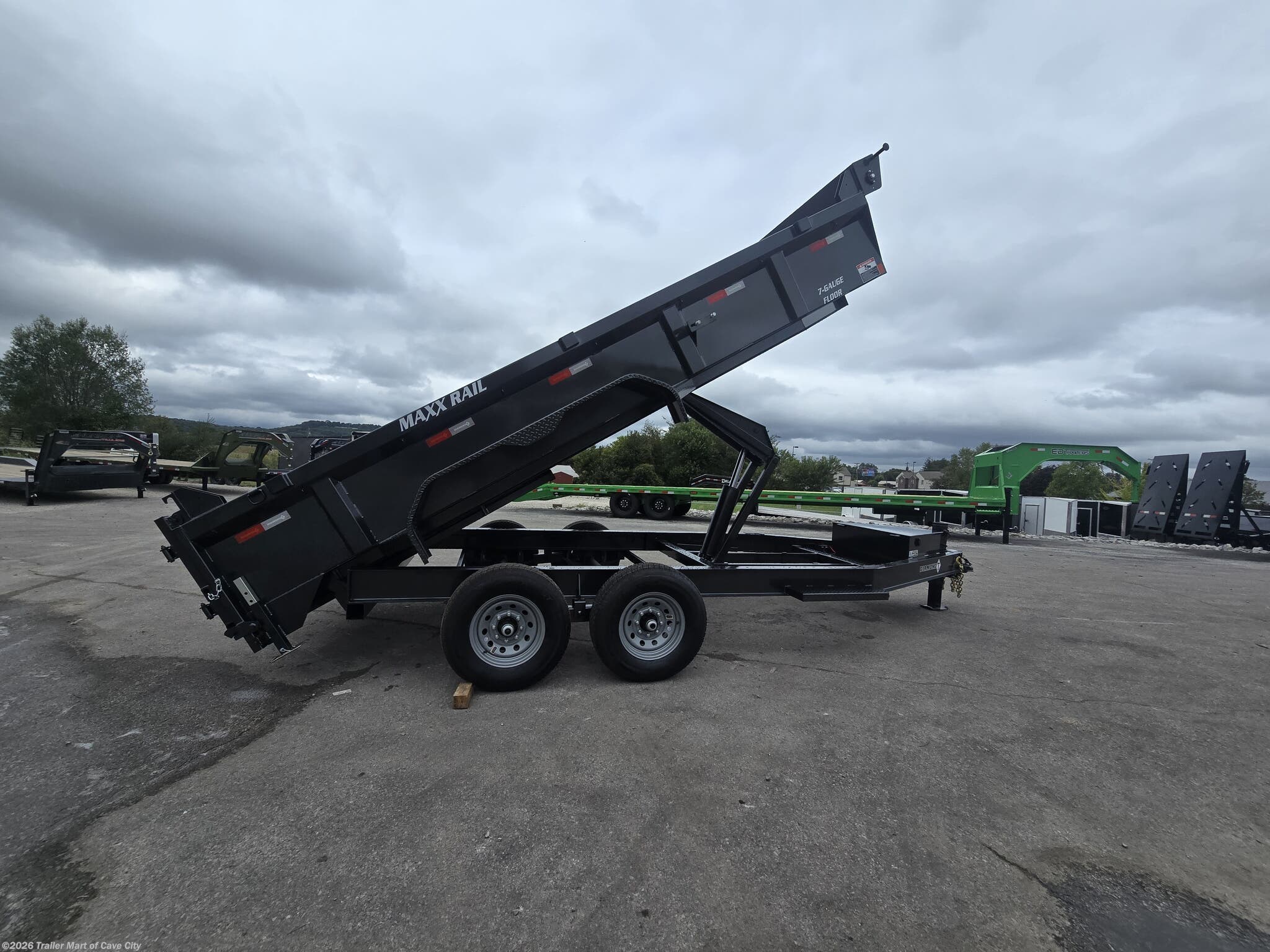 2027 Diamond T  DMP-140 83" x 16' Low Profile Dump Trailer