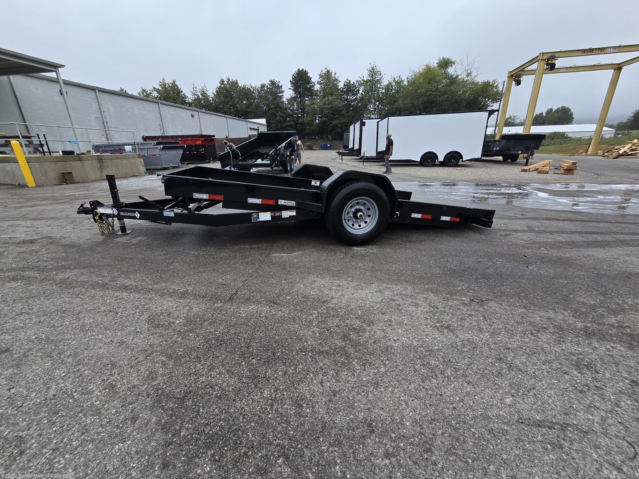 2027 7914SLT 79" x 14' Scissor Lift Tilt Trailer by Diamond T from Trailer Mart of Cave City in Cave City, Kentucky