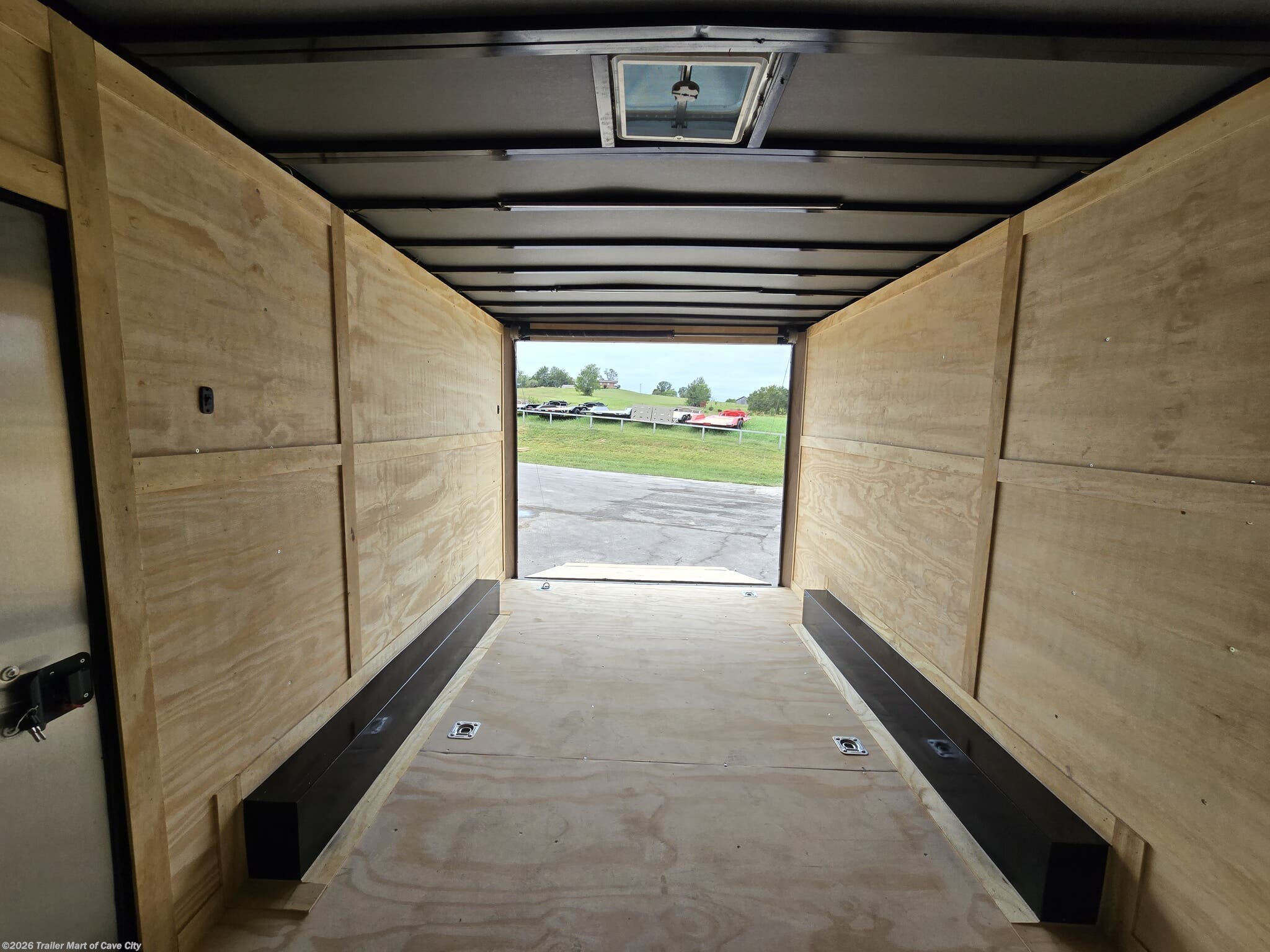 2027 8.5'x16'TA3 (Blackout Package) Enclosed Car Hauler by Steel Pines Cargo from Trailer Mart of Cave City in Cave City, Kentucky