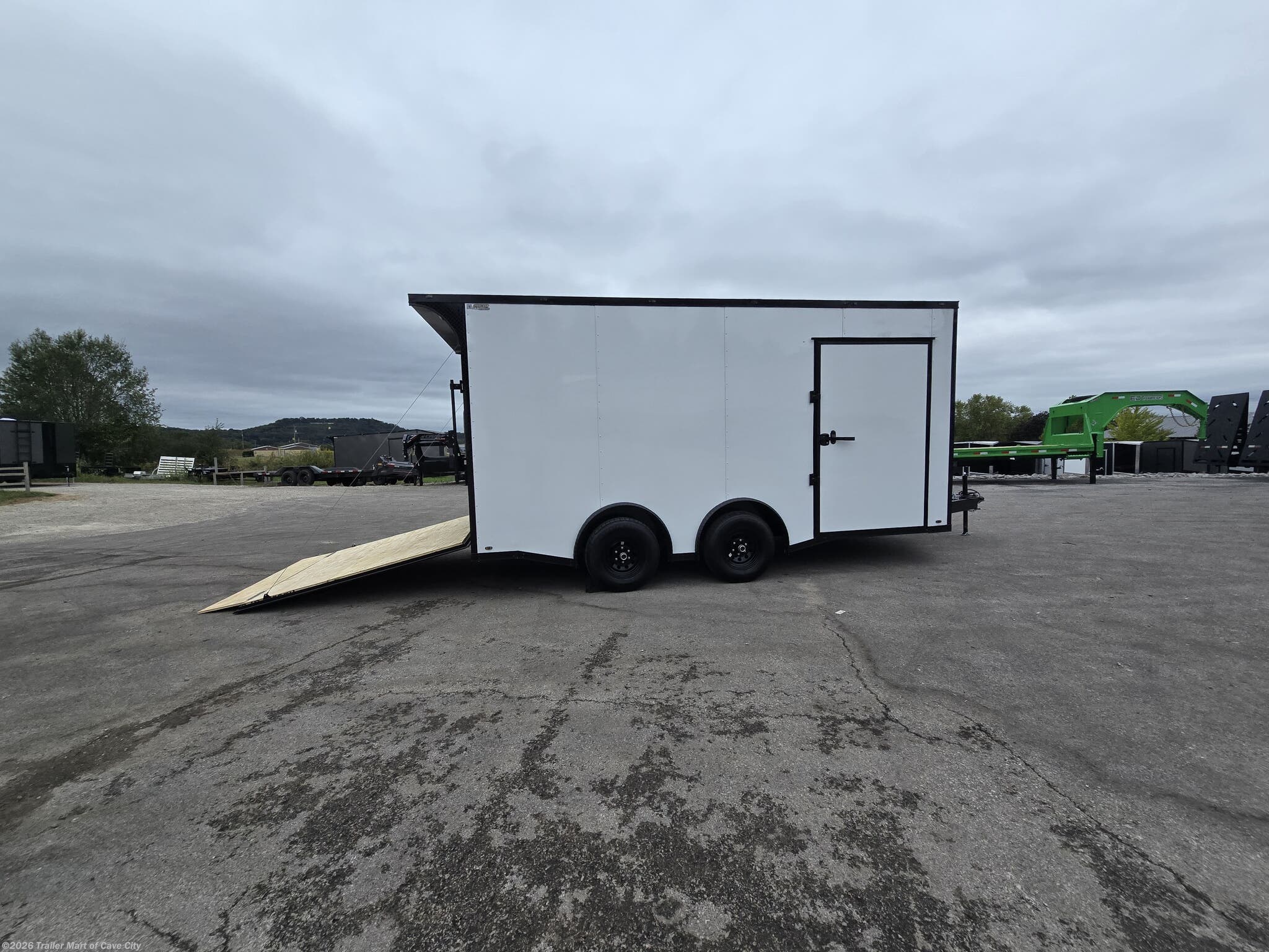 New 2027 Steel Pines Cargo 8.5'x16'TA3 (Blackout Package) Enclosed Car Hauler available in Cave City, Kentucky