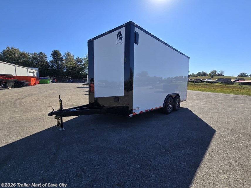 New 2026 Spartan Trailers 8.5'x16'TA (Blackout Package) Enclosed Trailer available in Cave City, Kentucky