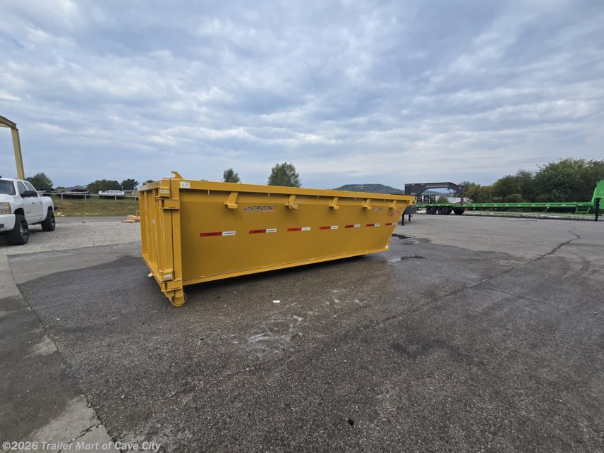 New 2027 Horizon Trailers EDZ 16'x60"x4' Roll-Off Dumpster available in Cave City, Kentucky