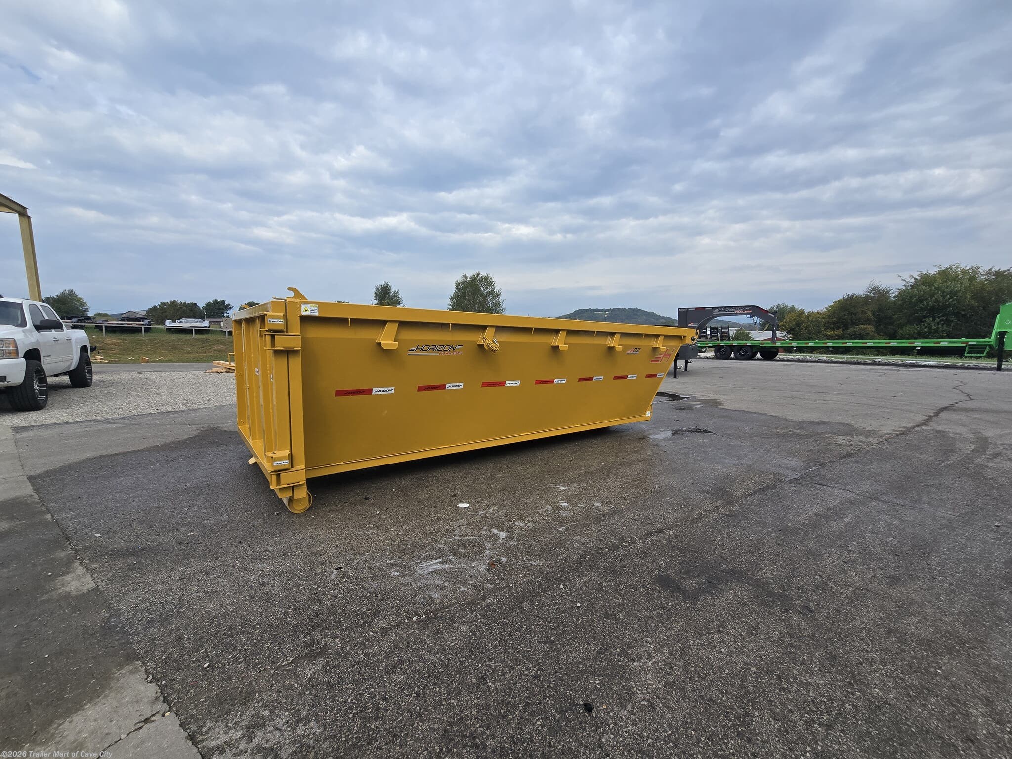 2027 Horizon Trailers EDZ 16'x60"x4' Roll-Off Dumpster - New Roll-Off Trailer for sale by Trailer Mart of Cave City in Cave City, Kentucky